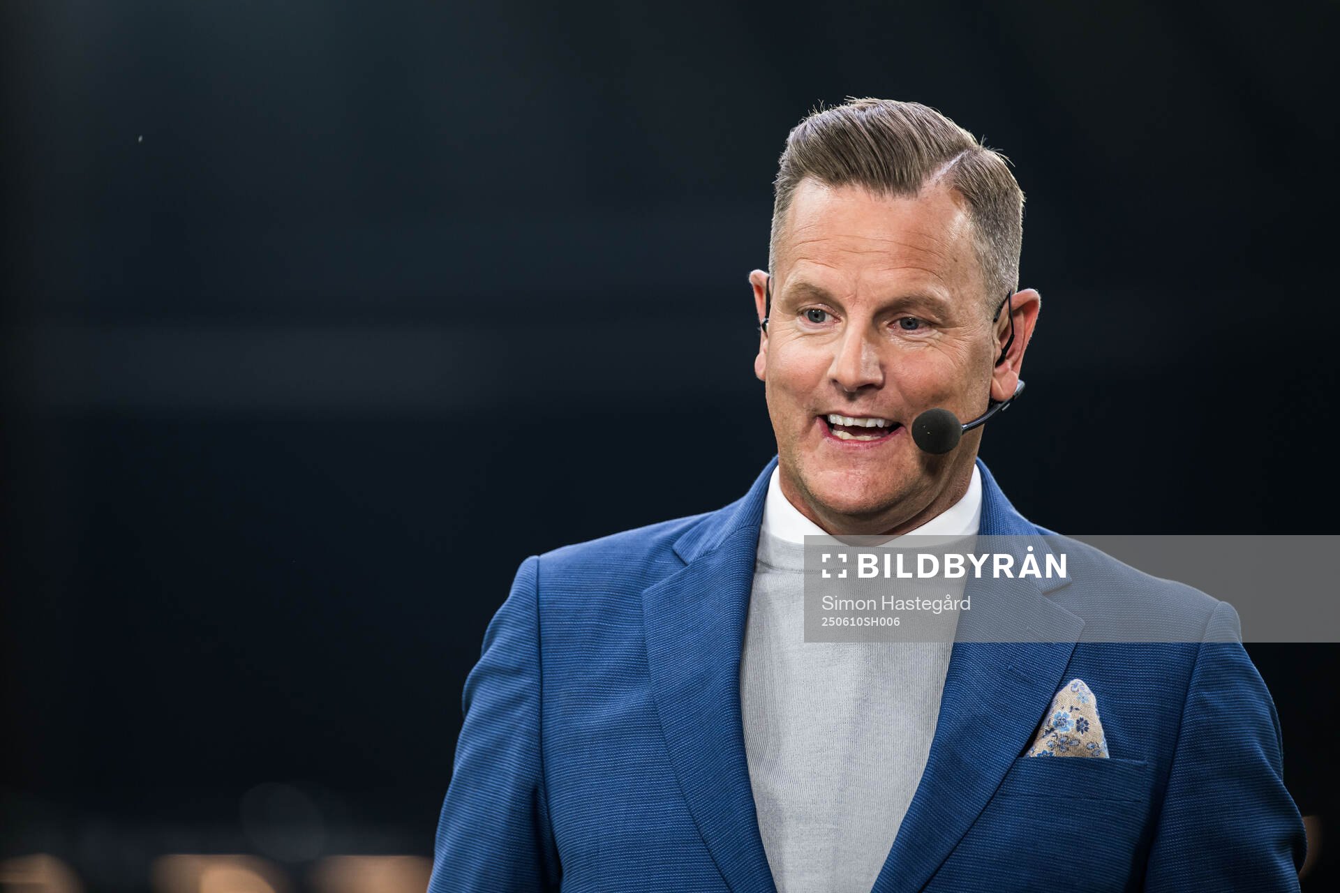 Niklas Jihde of Swedish broadcaster Viaplay