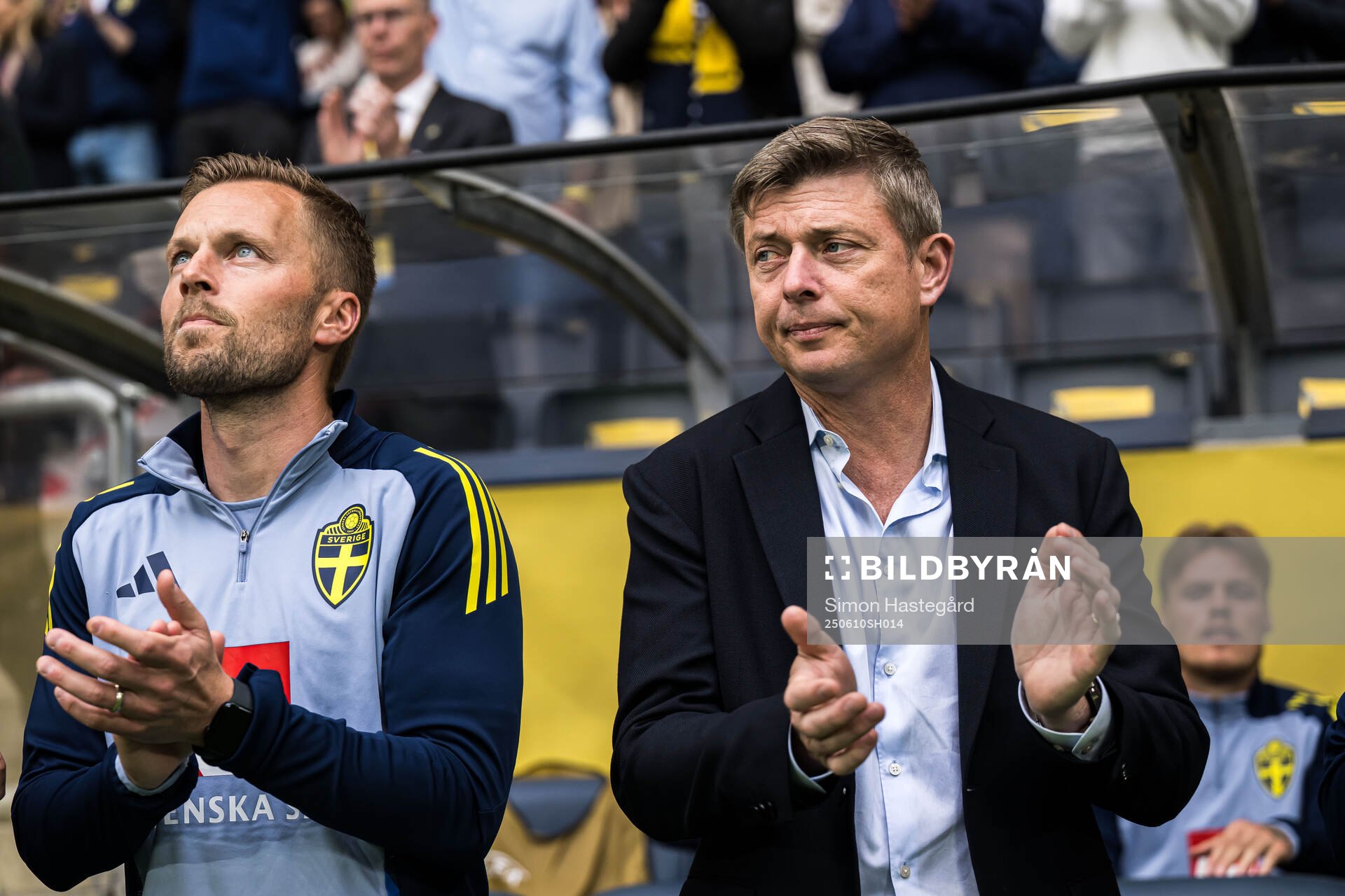 Assistant coach Sebastian Larsson and Head coach Jon Dahl