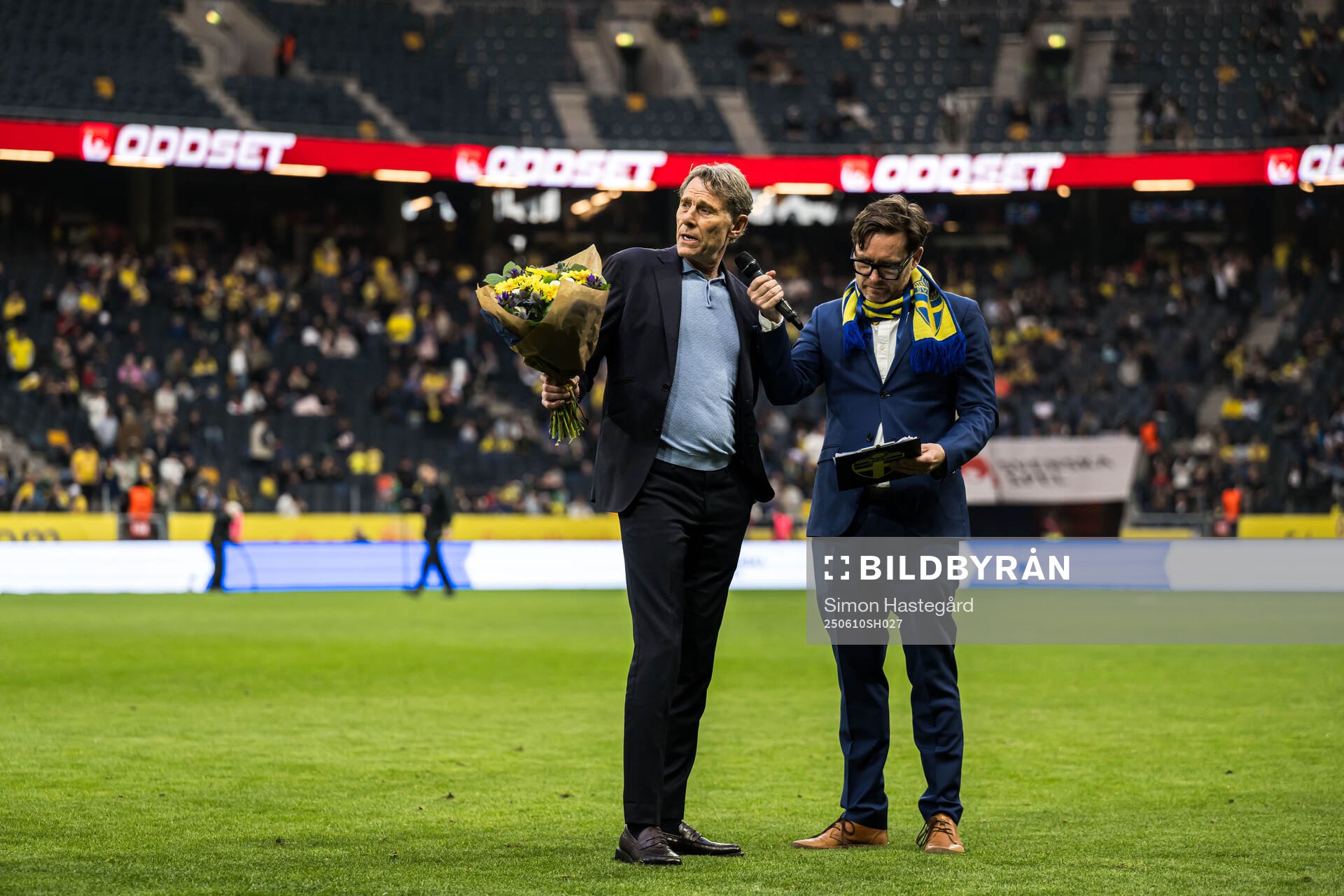 Håkan Ericson, head coach from the former 2015 Swedish