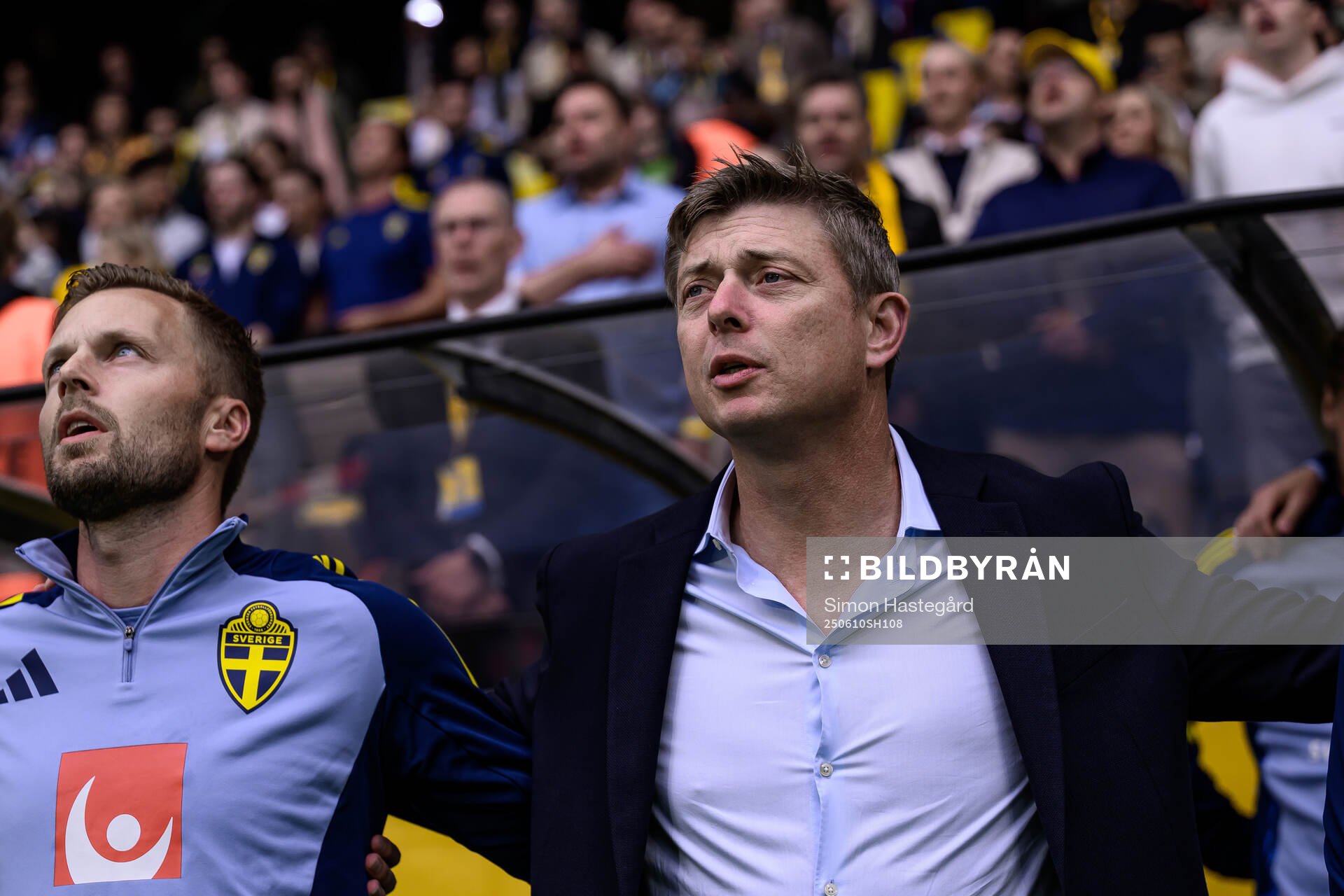Head coach Jon Dahl Tomasson of Sweden