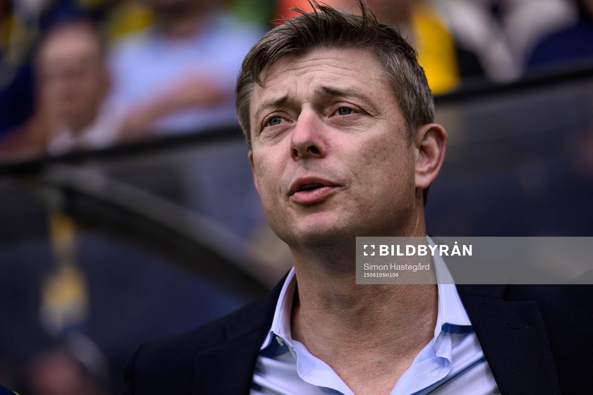 Head coach Jon Dahl Tomasson of Sweden
