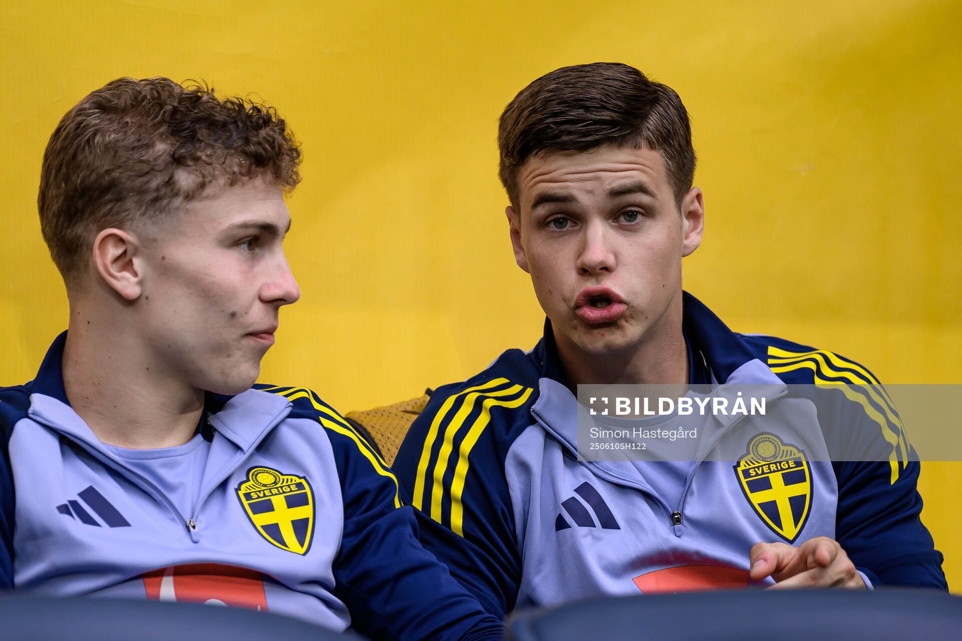 Hugo Bolin and Samuel Dahl of Sweden