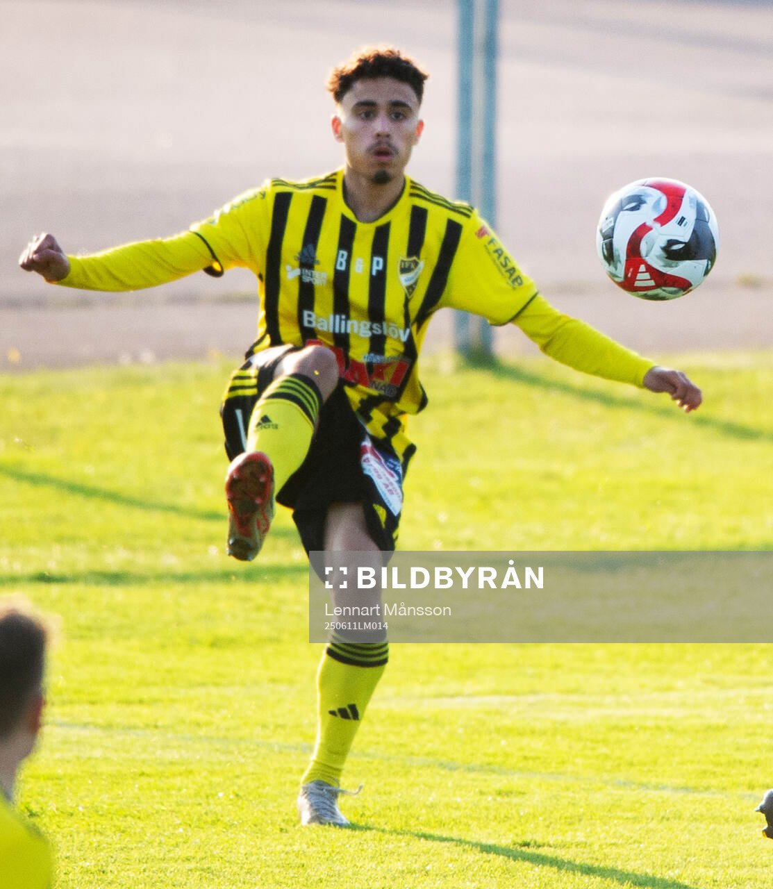IFK Hässleholms Zidane Sala i matchen i division 2 mellan
