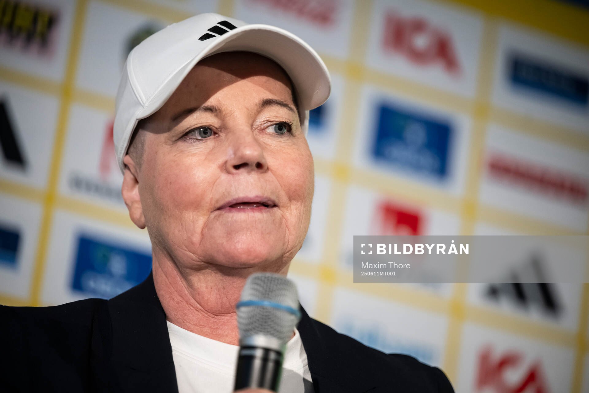Team manager Marika Domanski Lyfors of the Swedish women's