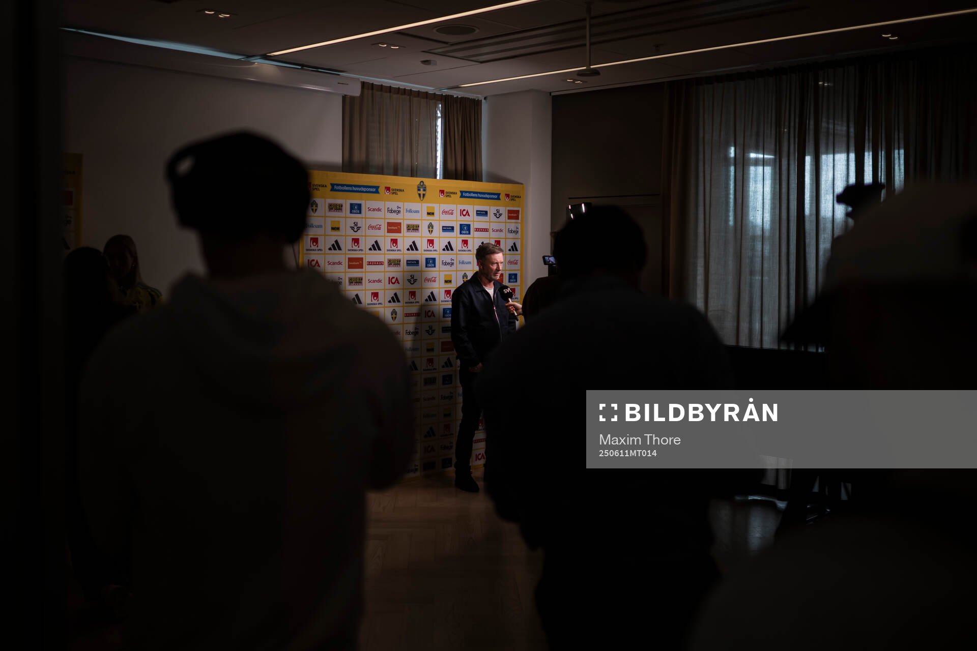 Peter Gerhardsson, head coach of the Swedish women's