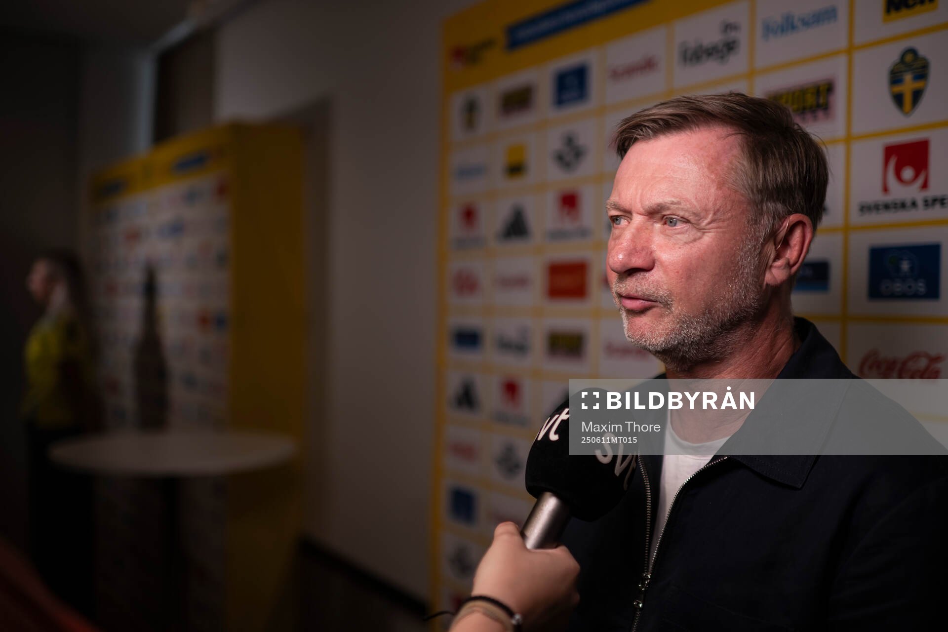 Peter Gerhardsson, head coach of the Swedish women's