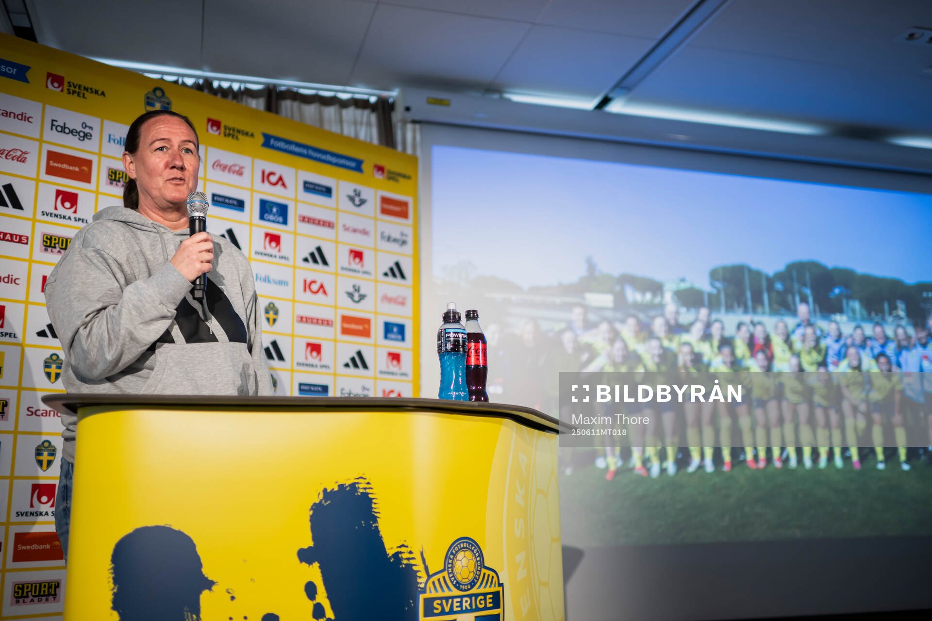 Annelie Norén, head coach of the Swedish women's under-19