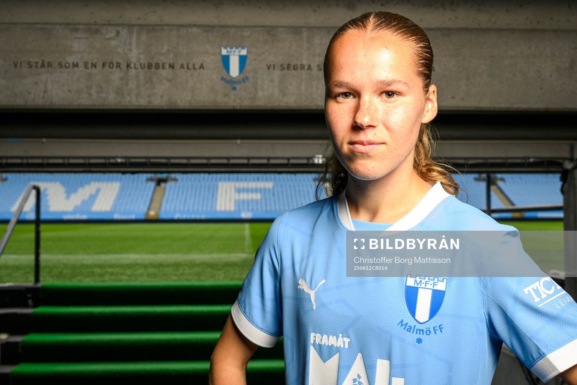 Malmö FF presenterar Karoline Olesen som ny spelare