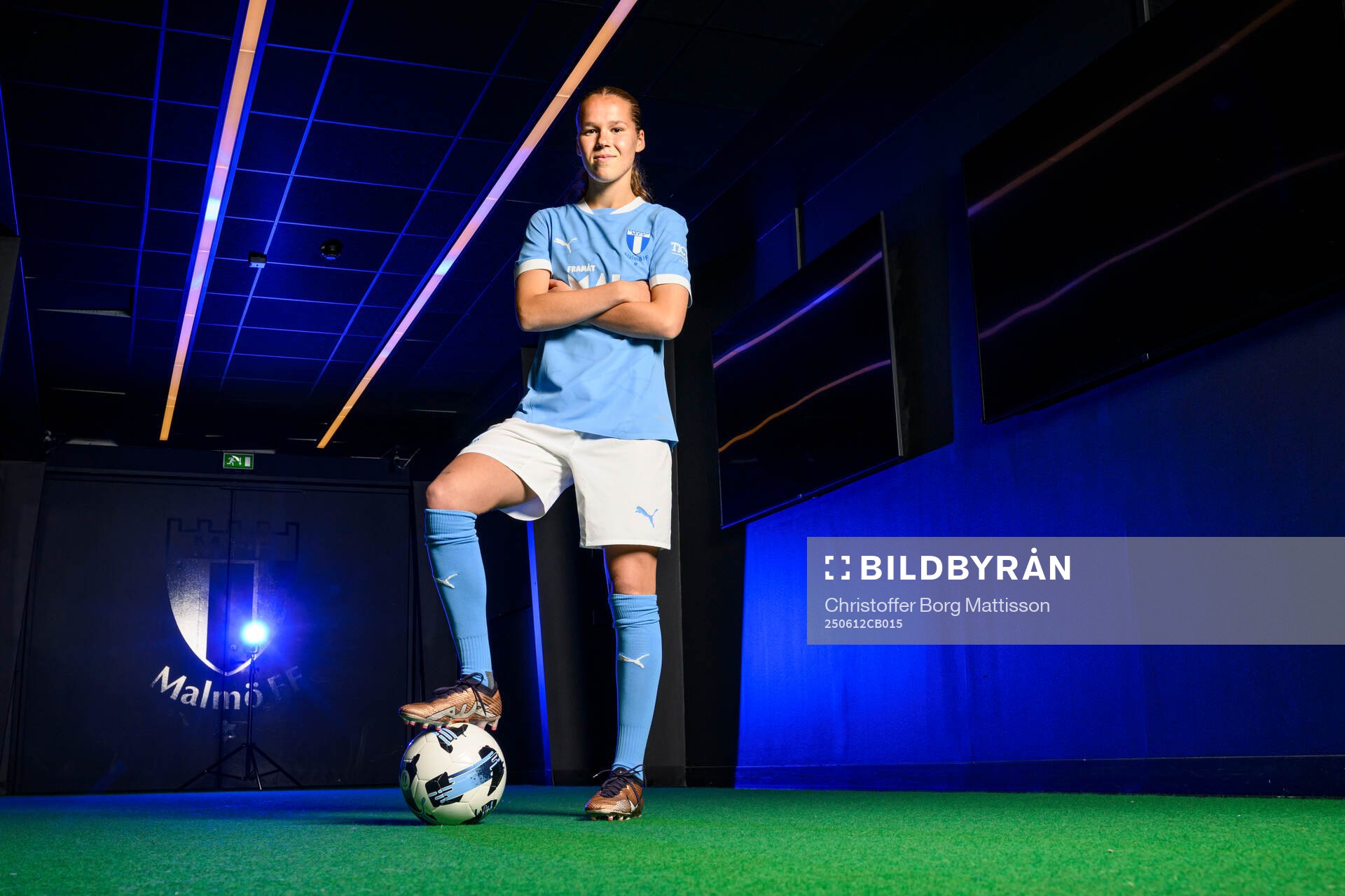 Malmö FF presenterar Karoline Olesen som ny spelare