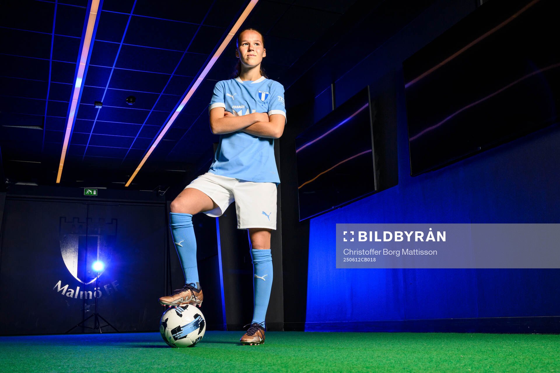 Malmö FF presenterar Karoline Olesen som ny spelare