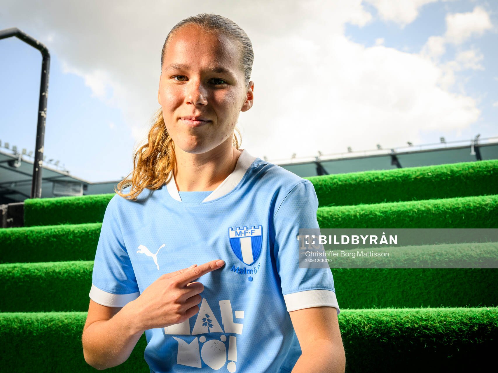 Malmö FF presenterar Karoline Olesen som ny spelare