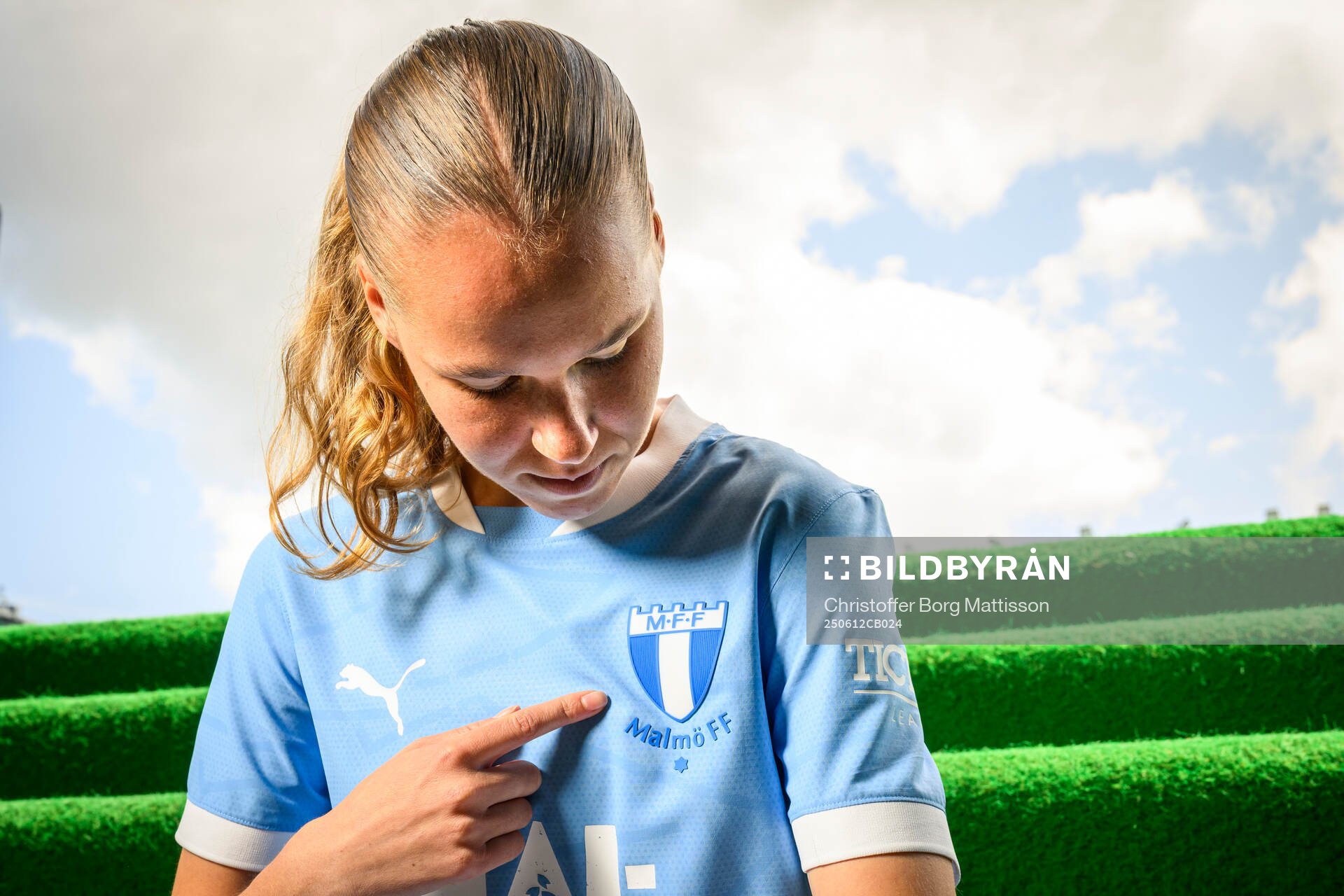 Malmö FF presenterar Karoline Olesen som ny spelare