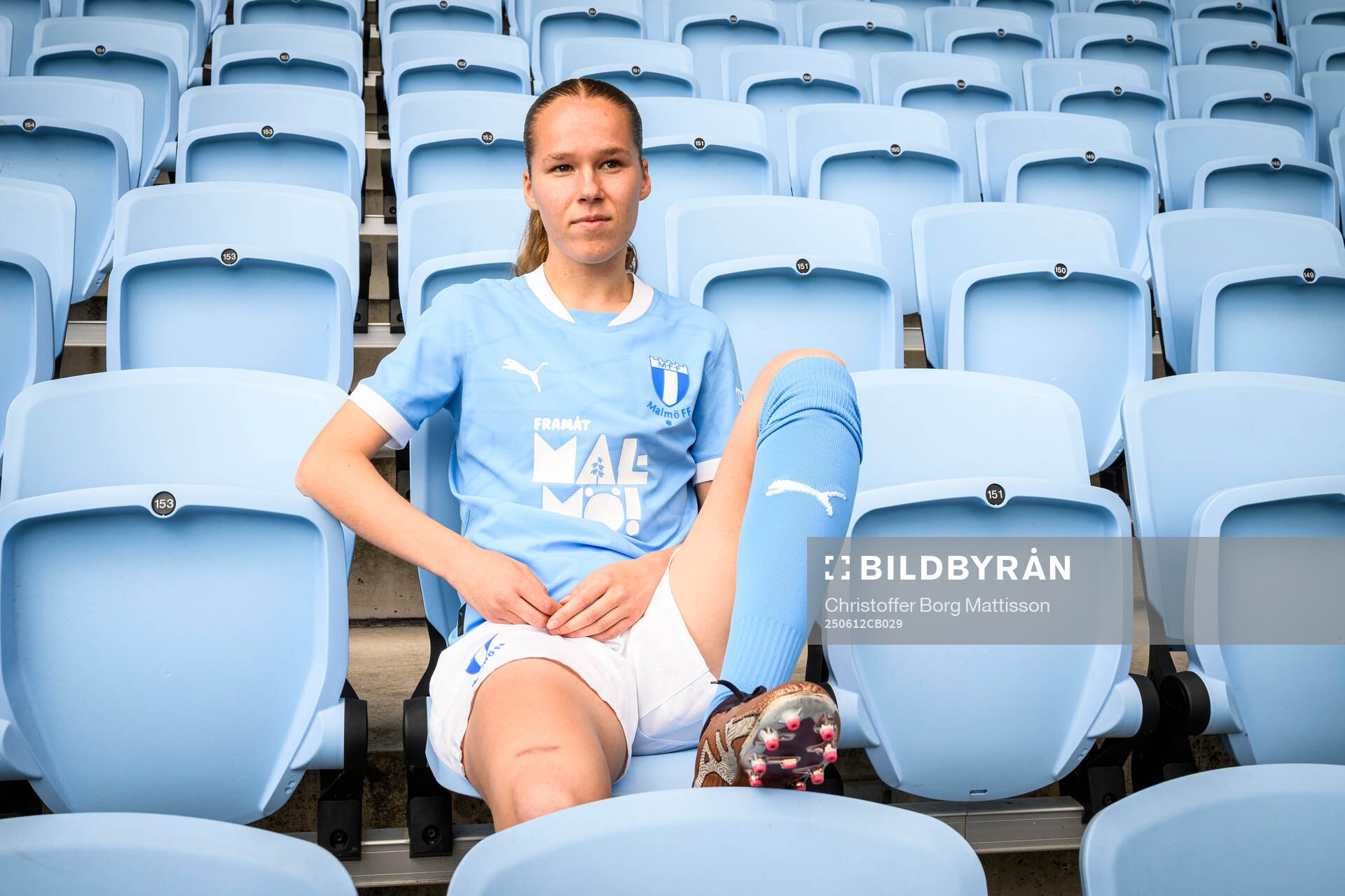 Malmö FF presenterar Karoline Olesen som ny spelare