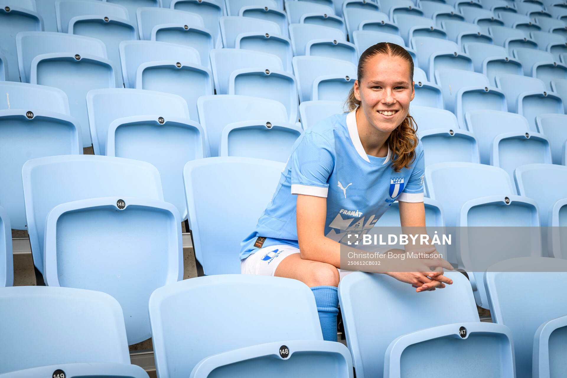 Malmö FF presenterar Karoline Olesen som ny spelare