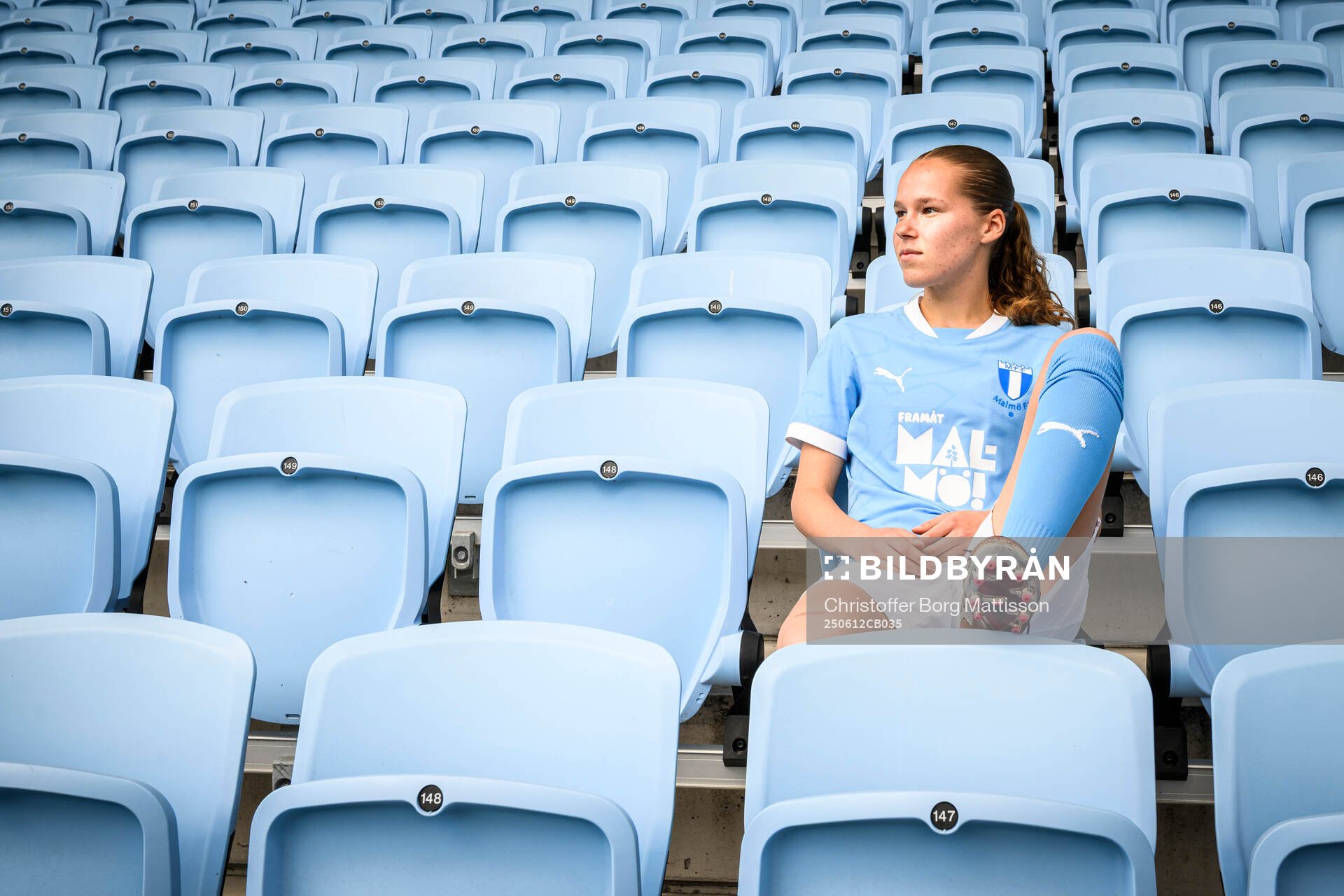 Malmö FF presenterar Karoline Olesen som ny spelare