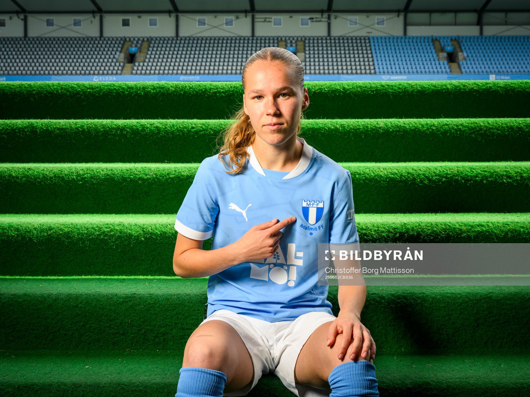 Malmö FF presenterar Karoline Olesen som ny spelare