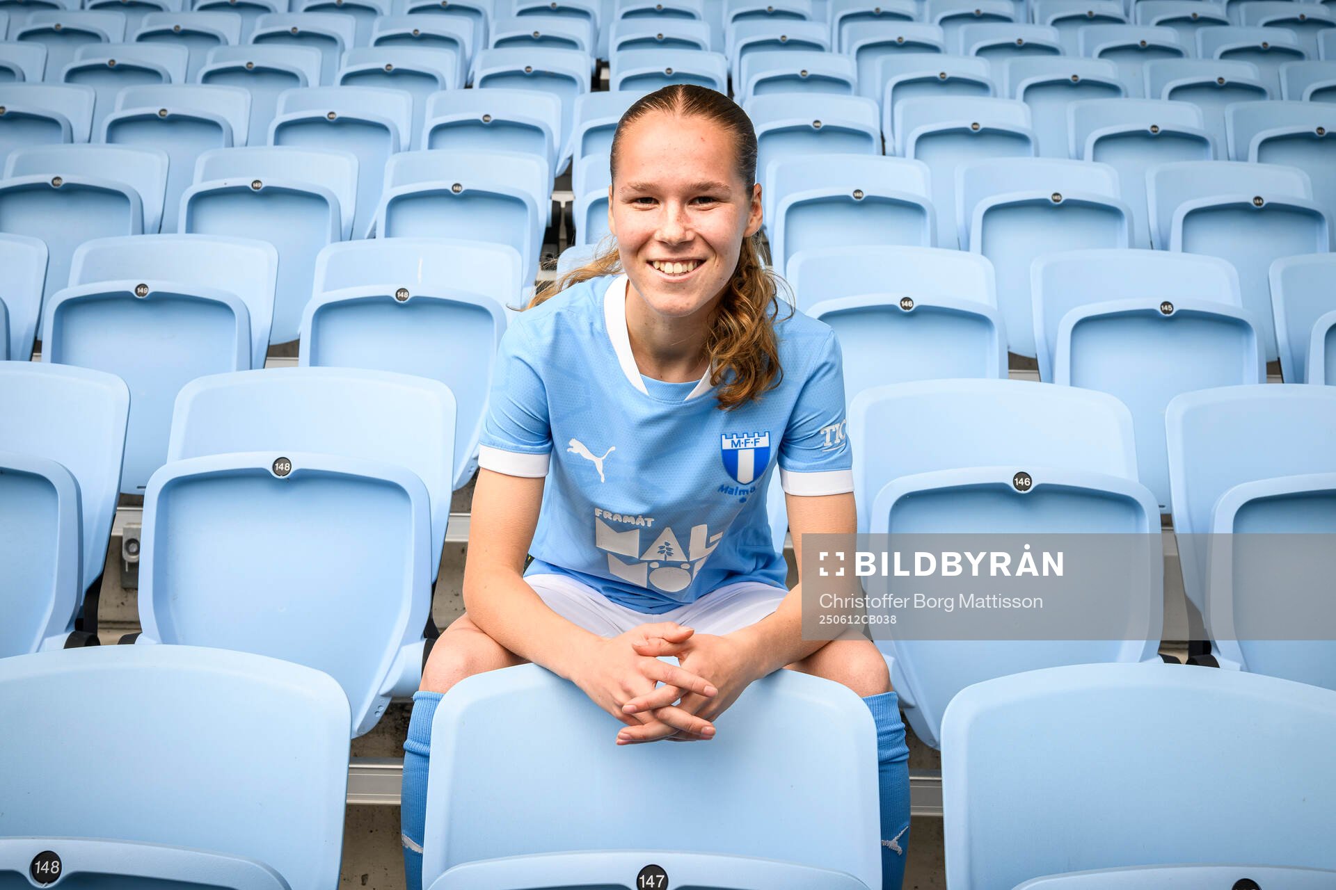 Malmö FF presenterar Karoline Olesen som ny spelare