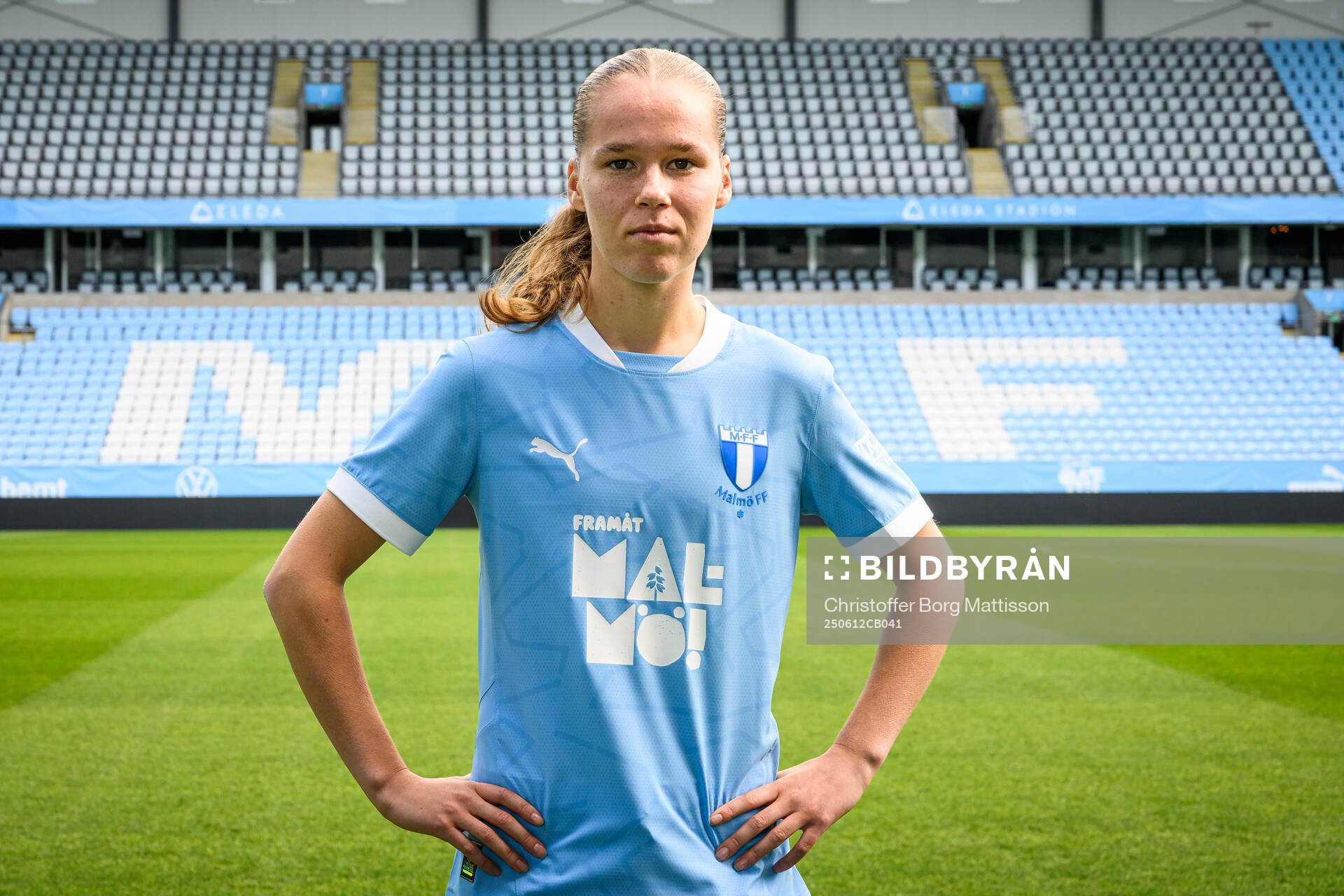 Malmö FF presenterar Karoline Olesen som ny spelare