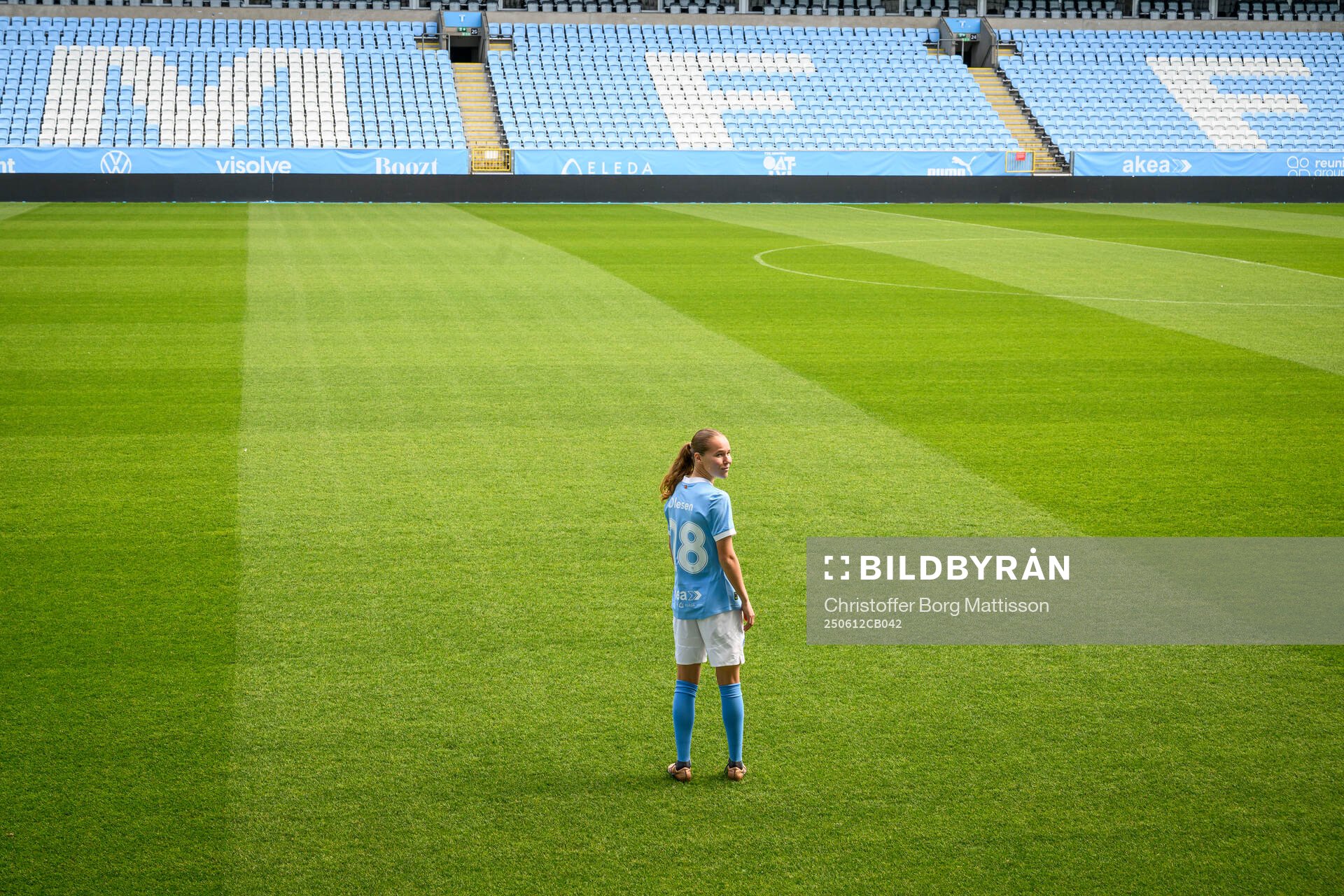 Malmö FF presenterar Karoline Olesen som ny spelare