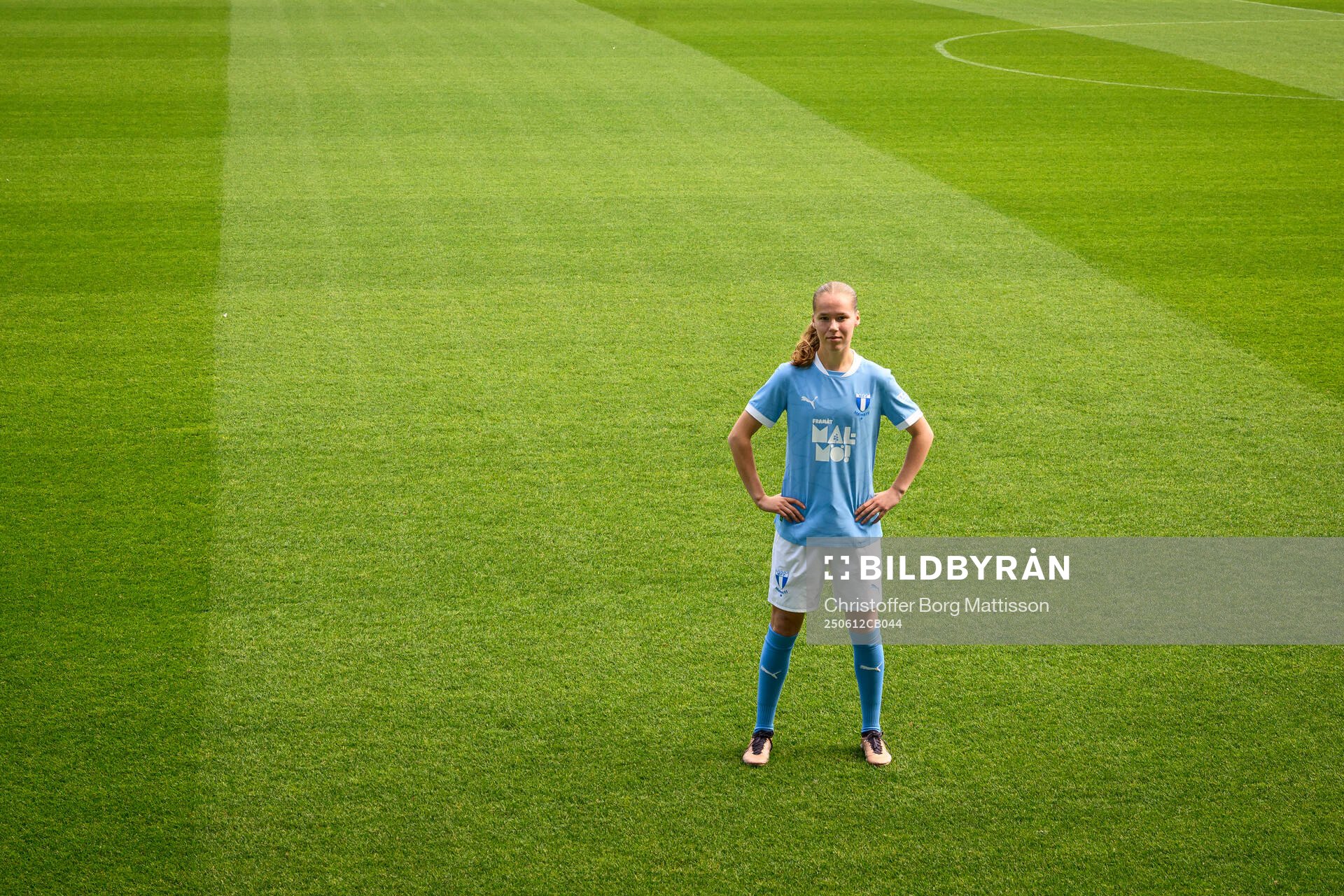 Malmö FF presenterar Karoline Olesen som ny spelare
