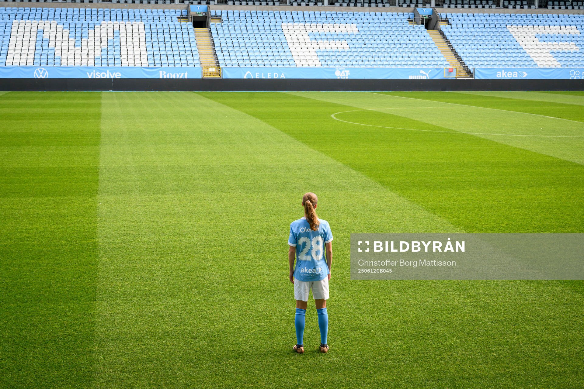 Malmö FF presenterar Karoline Olesen som ny spelare