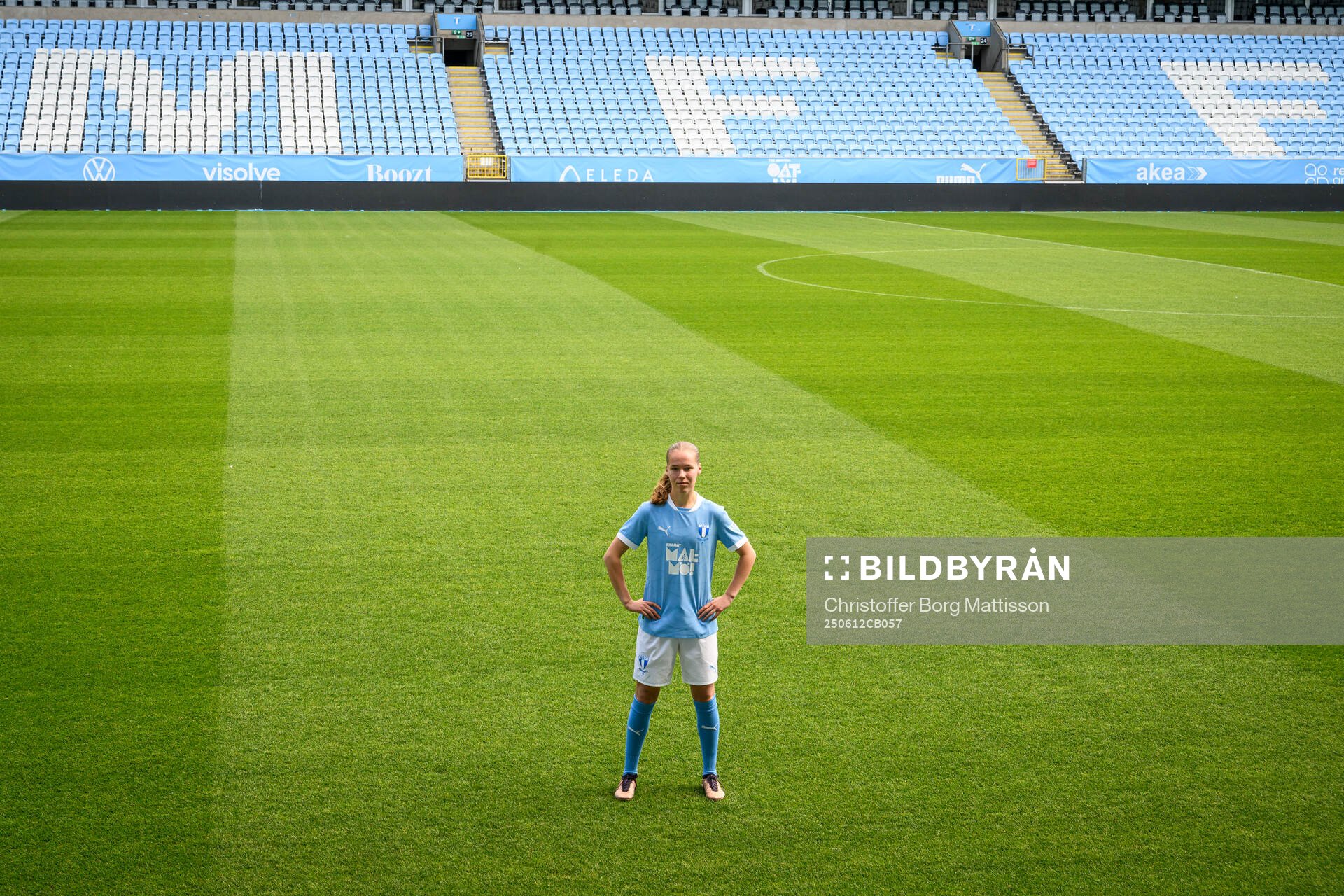 Malmö FF presenterar Karoline Olesen som ny spelare