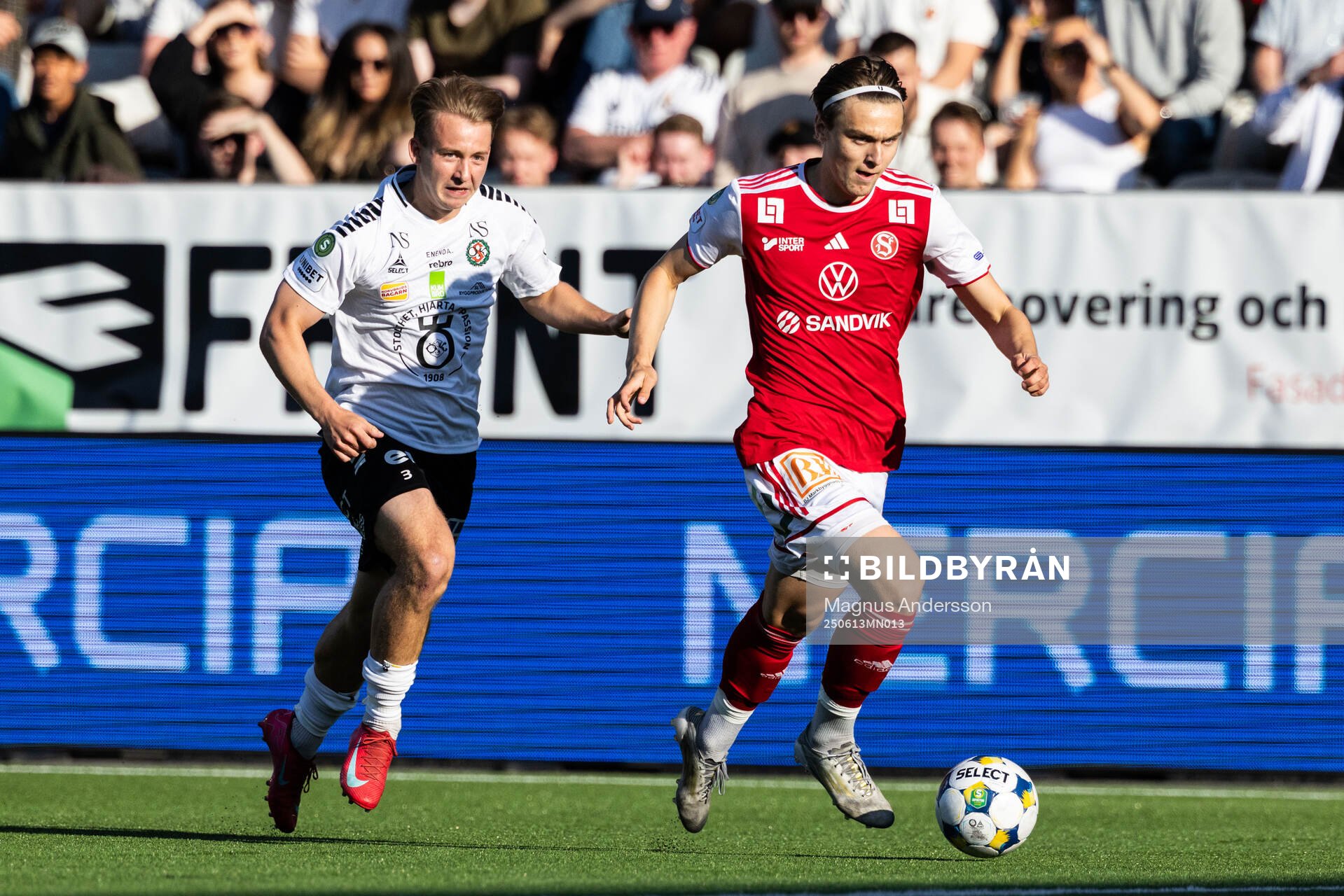 Örebros Oskar Käck och Sandvikens IFs Oscar Sjöstrand