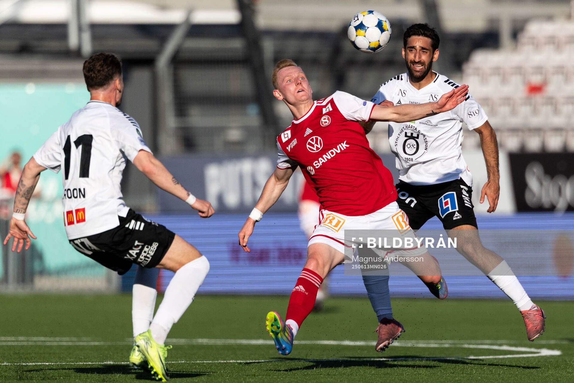 Sandvikens IFs Christopher Redenstrand mot Örebros Samuel