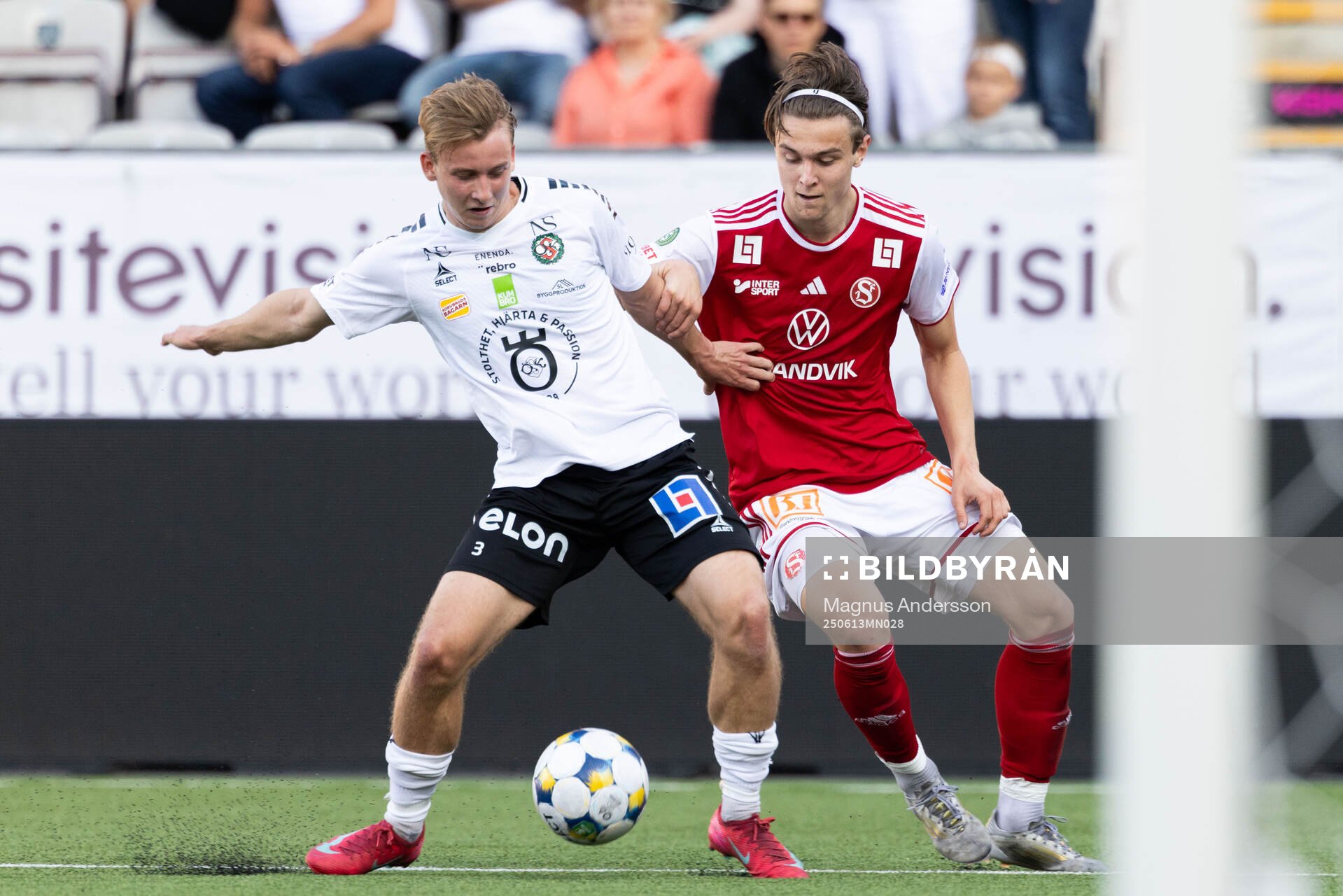 Örebros Oskar Käck och Sandvikens IFs Oscar Sjöstrand
