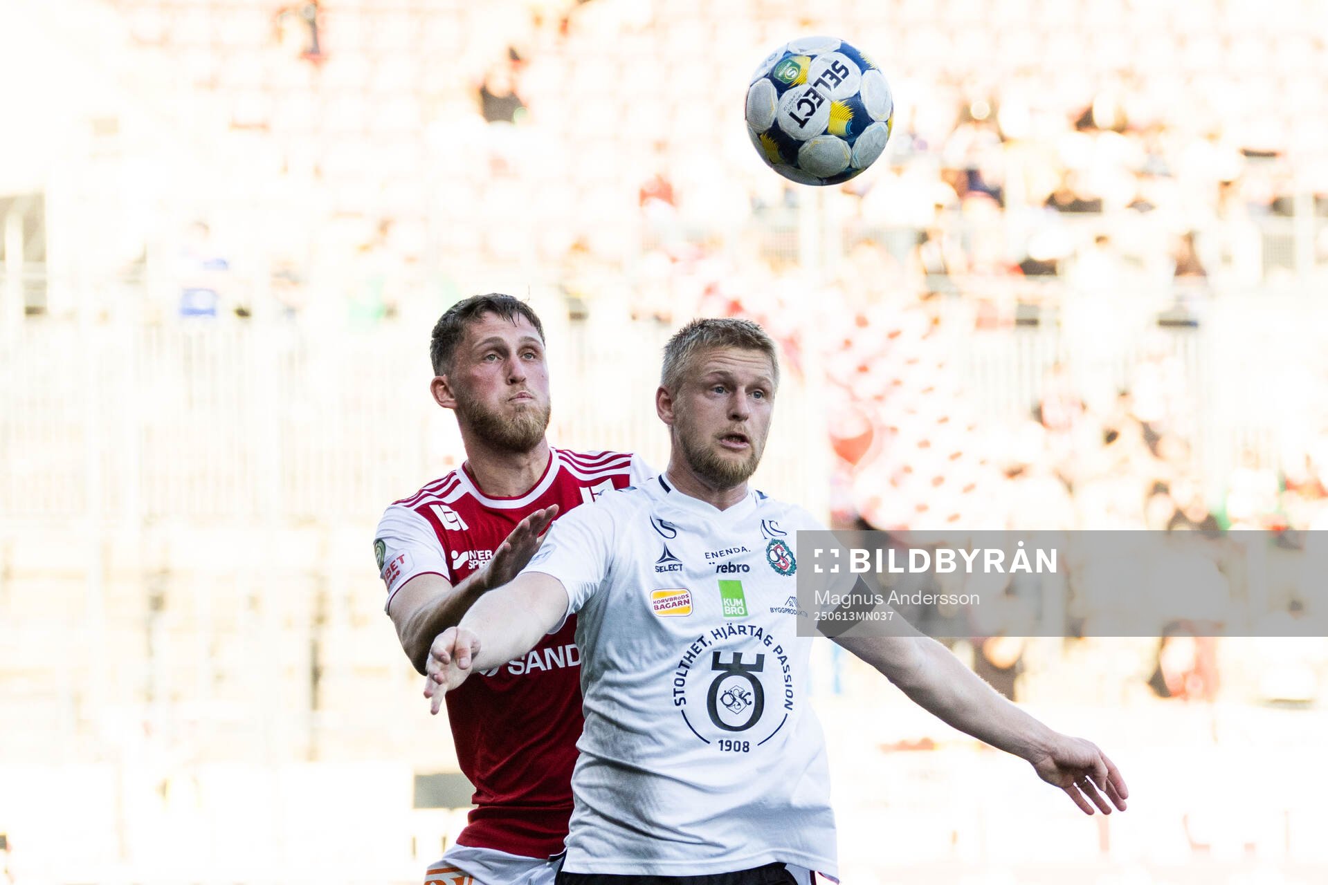 Sandvikens IFs Emil Engqvist och Örebros Karl Holmberg