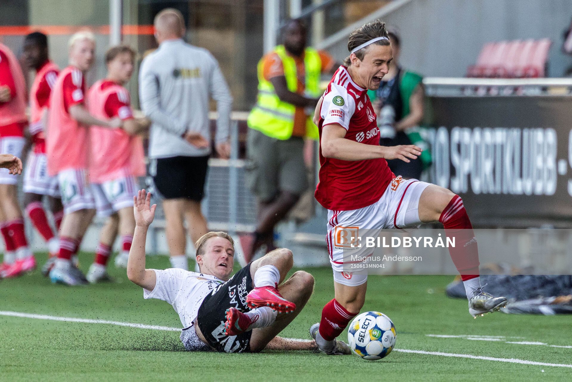 Örebros Oskar Käck och Sandvikens IFs Oscar Sjöstrand
