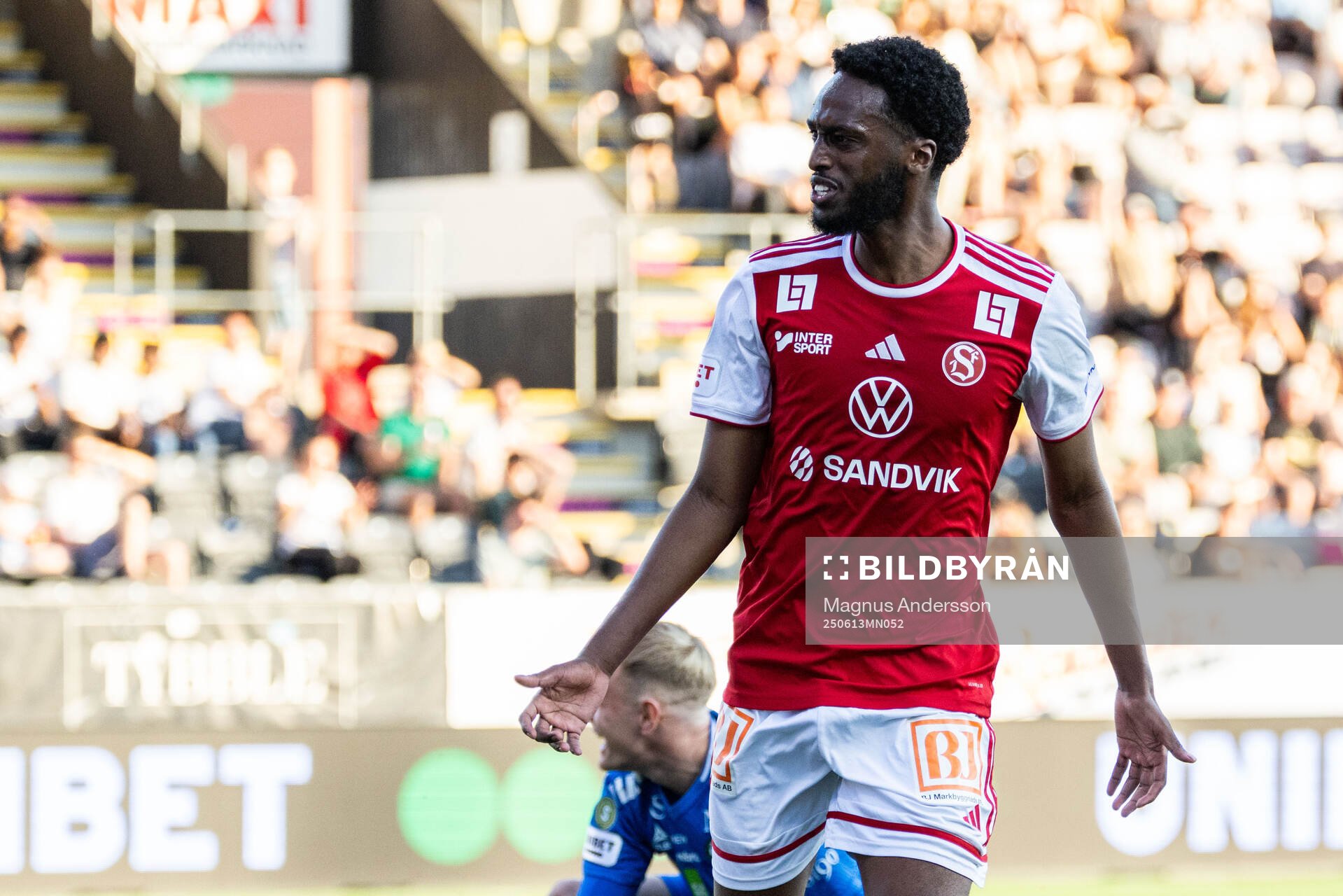 Sandvikens IFs Mohammed Mahammed jublar
