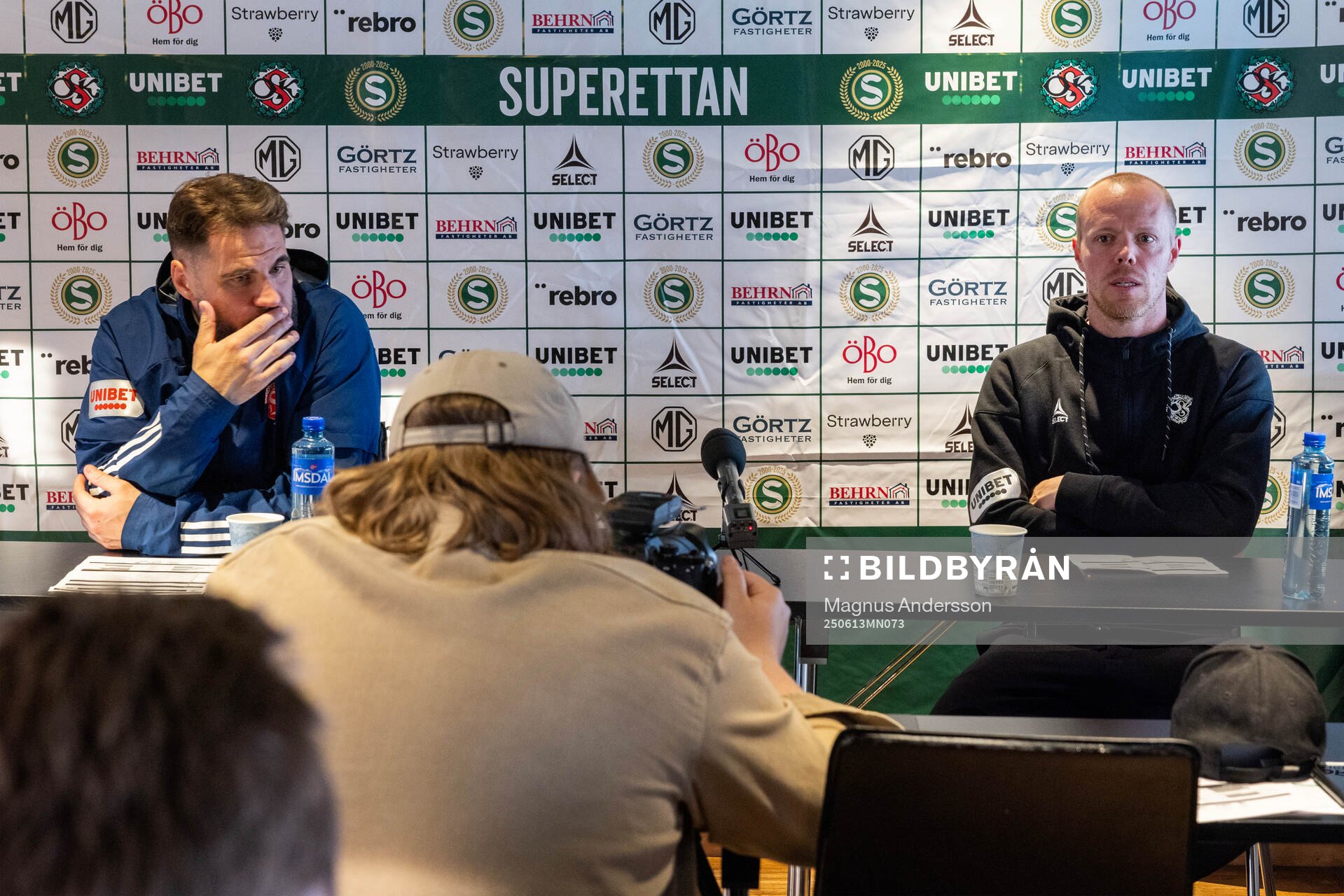 Sandvikens IFs huvudtränare Eldar Abdulic och Örebros