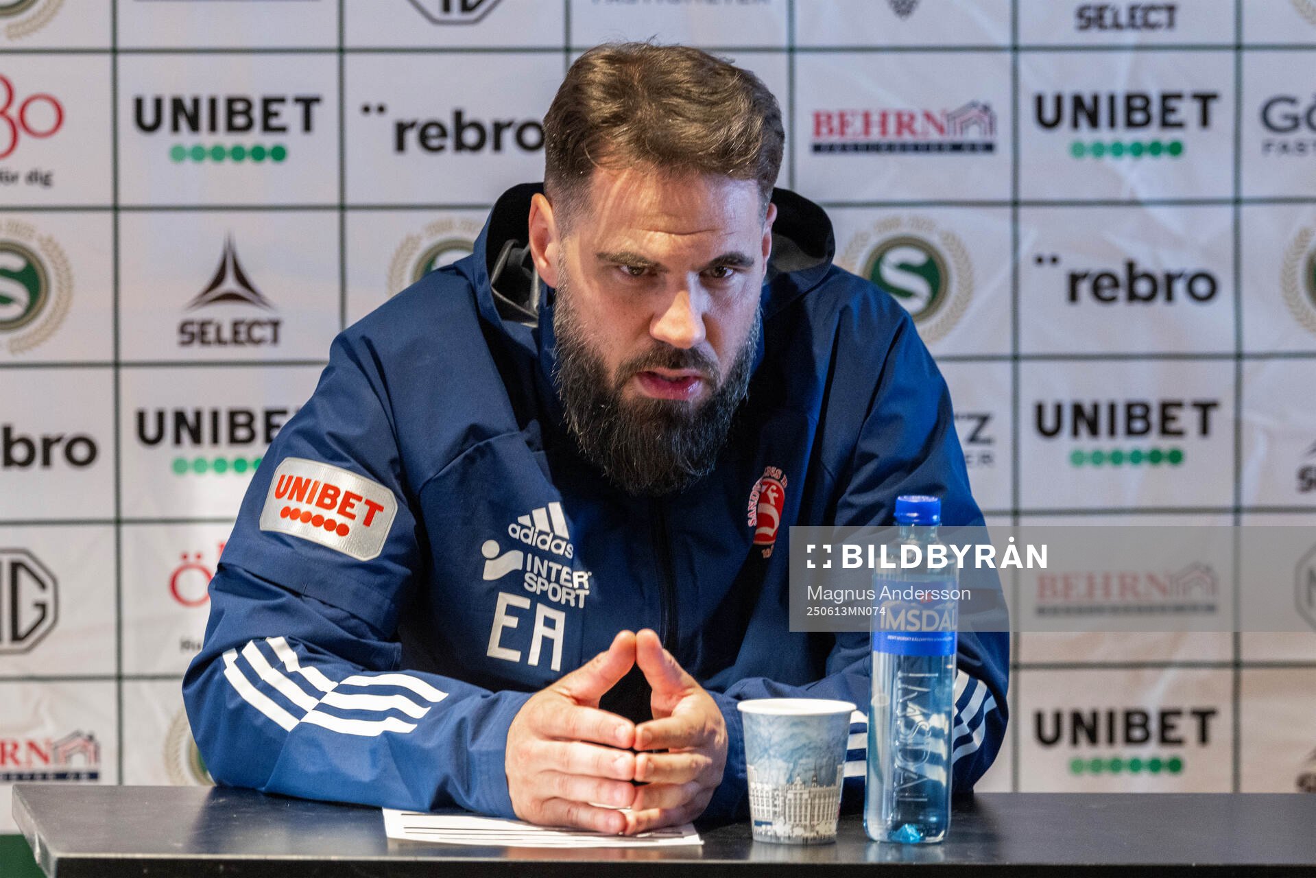Sandvikens IFs huvudtränare Eldar Abdulic