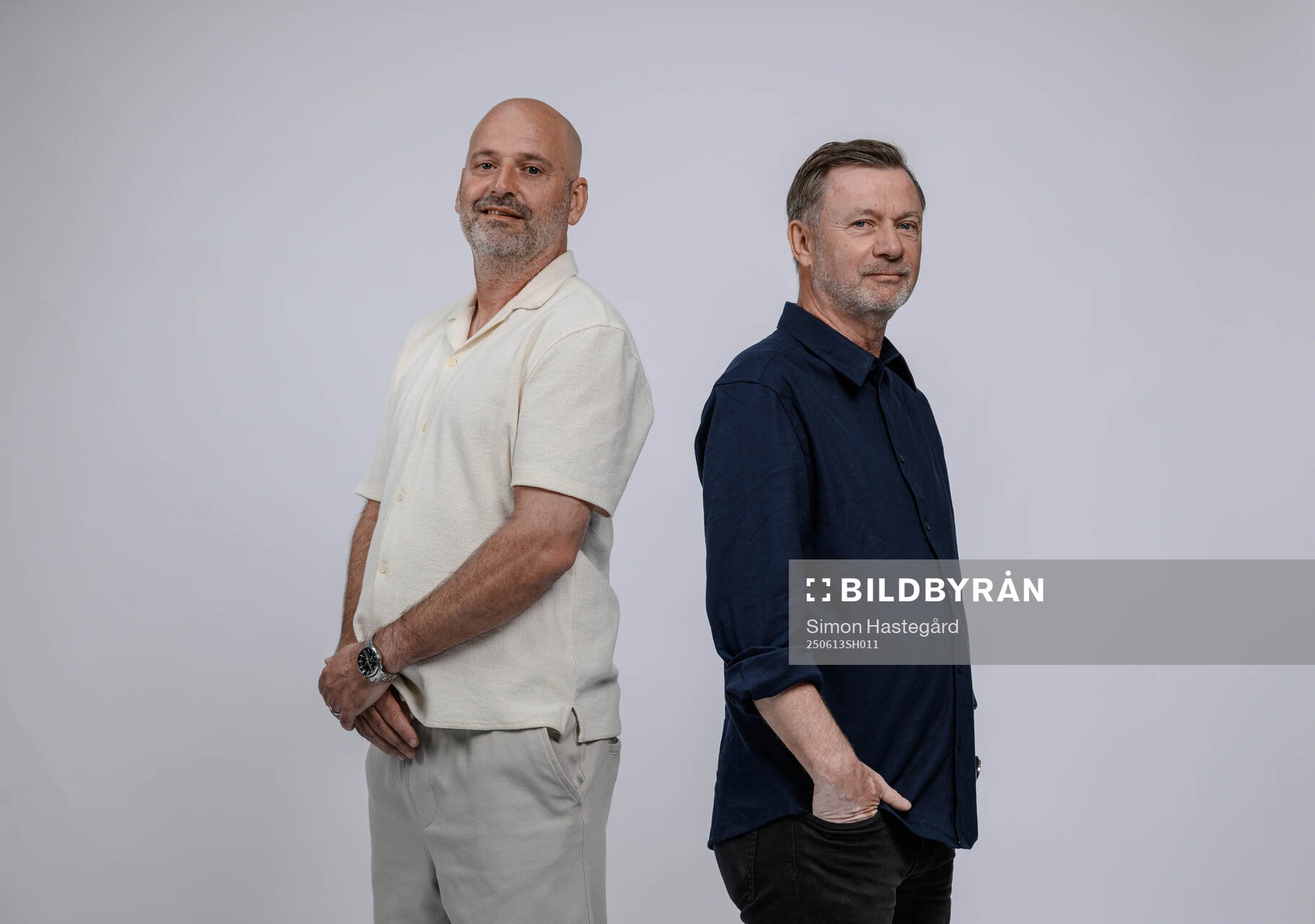 Assistant coach Magnus Wikman and head coach Peter