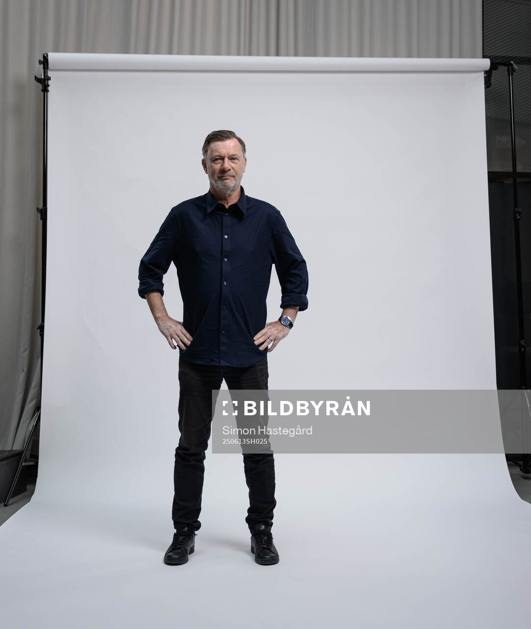 Head coach Peter Gerhardsson of the Swedish women's