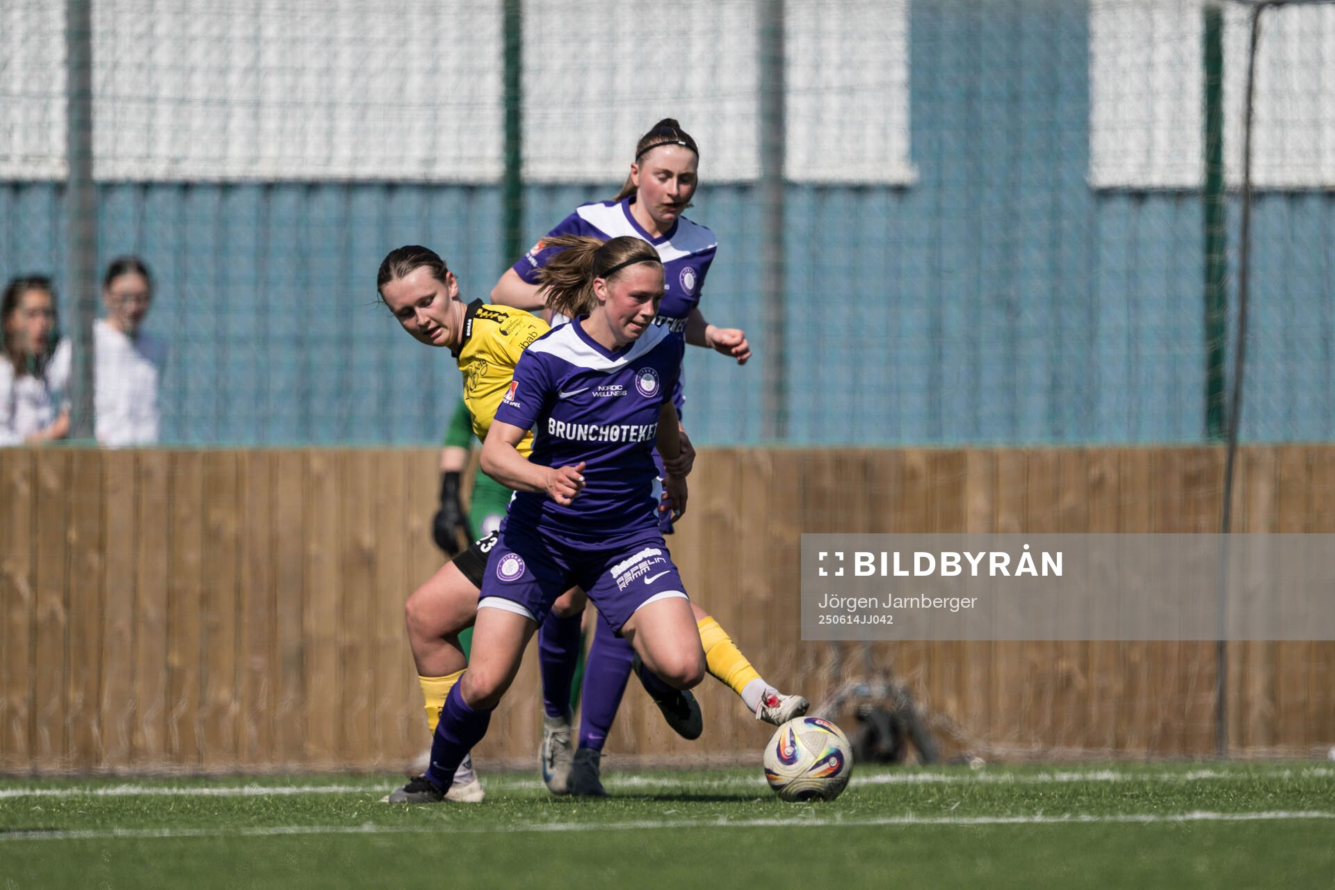 Elfsborgs Leann Nyström och Jitexs Malin Sipiläinen