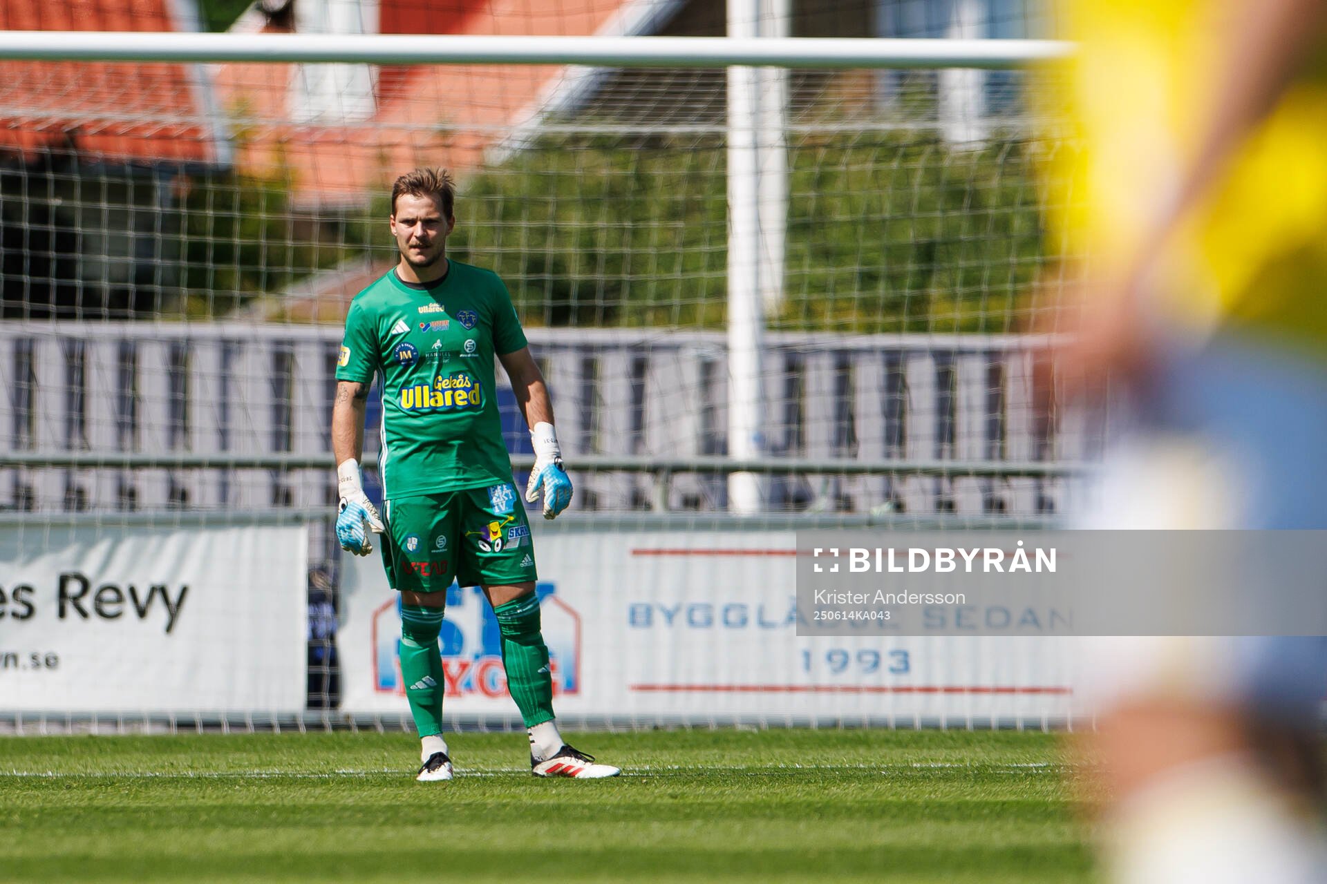 Falkenbergs målvakt Anton Andersson