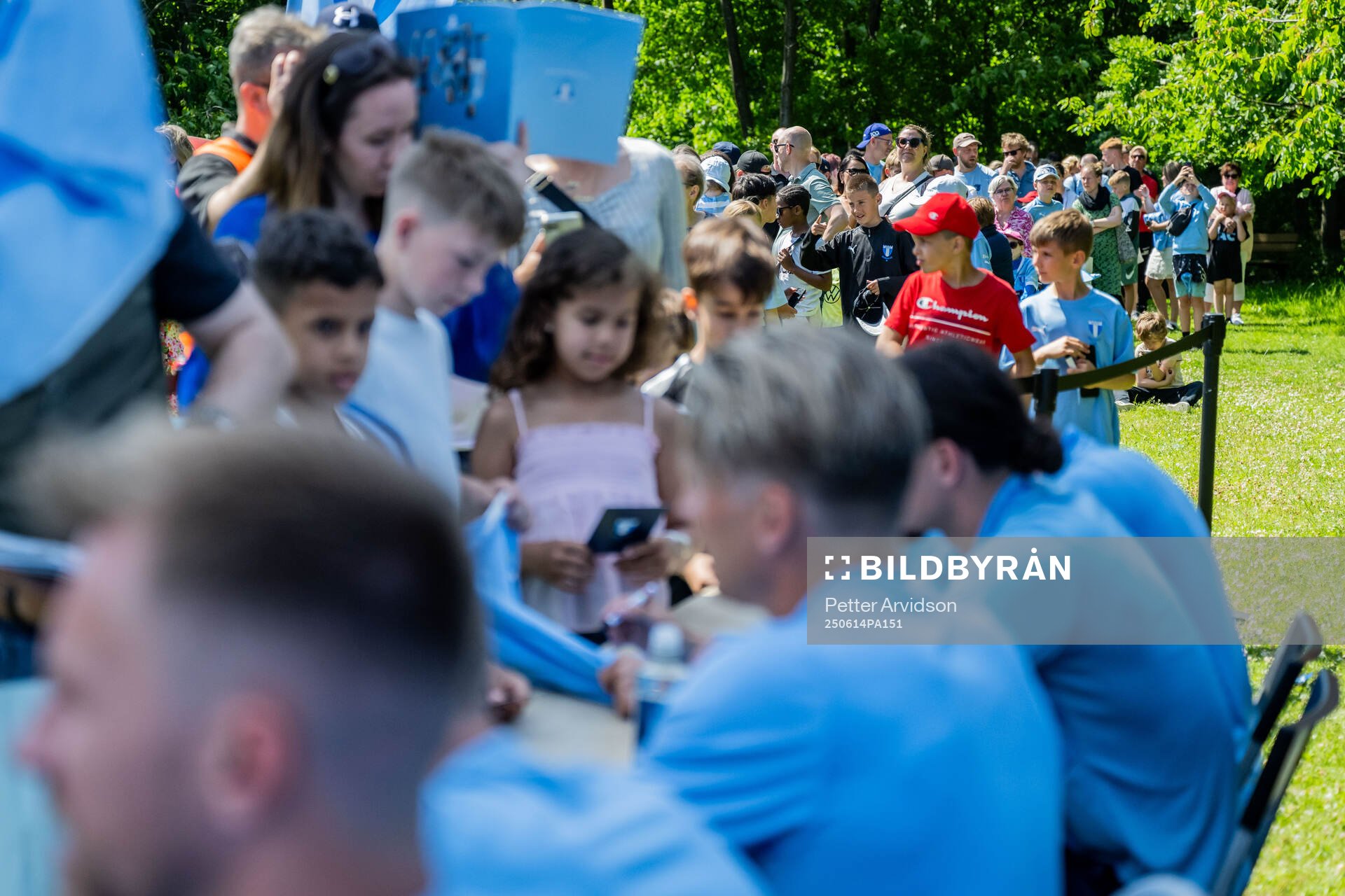 Köer till autografskrivning