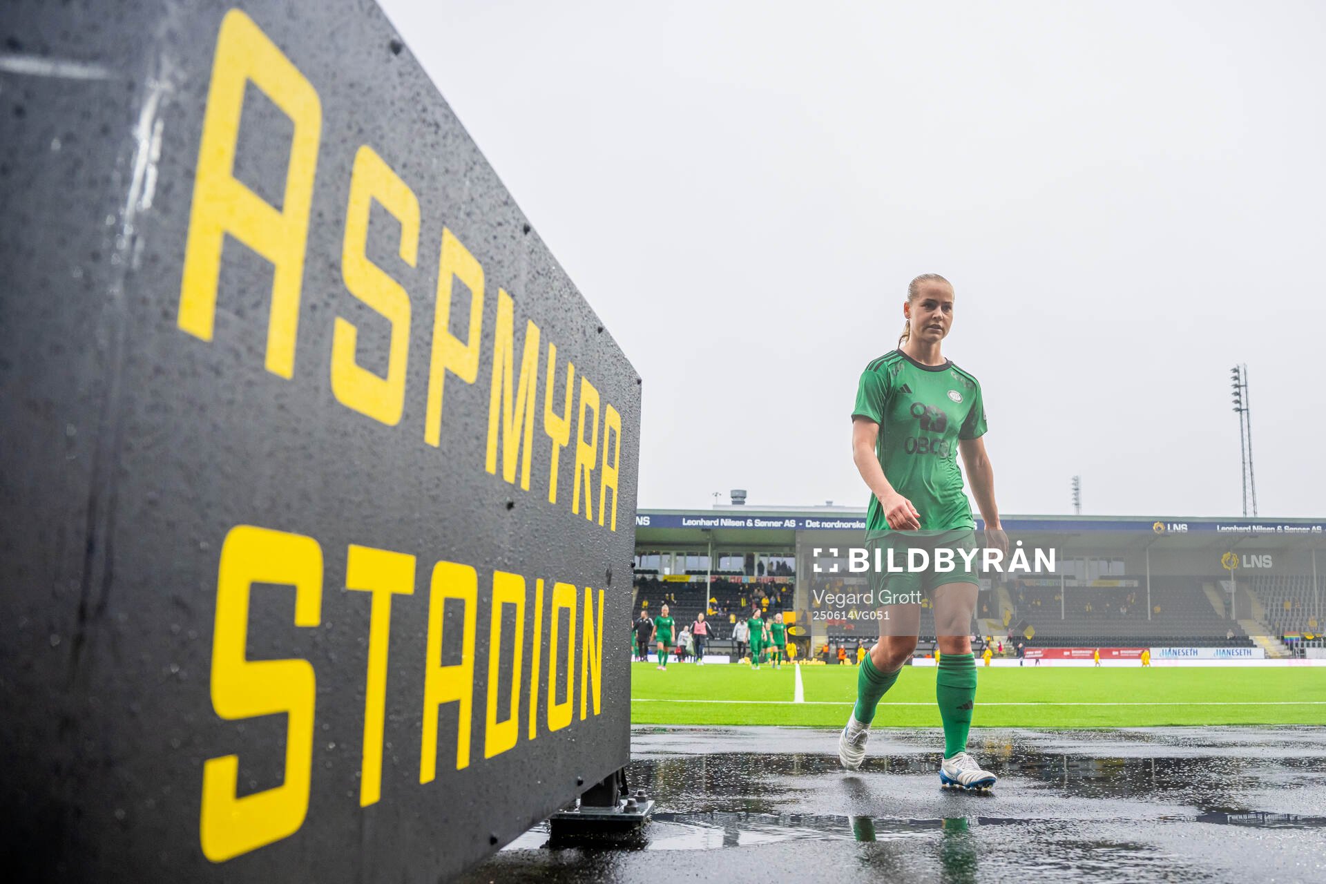 Selma Pettersen of Vålerenga at half-time