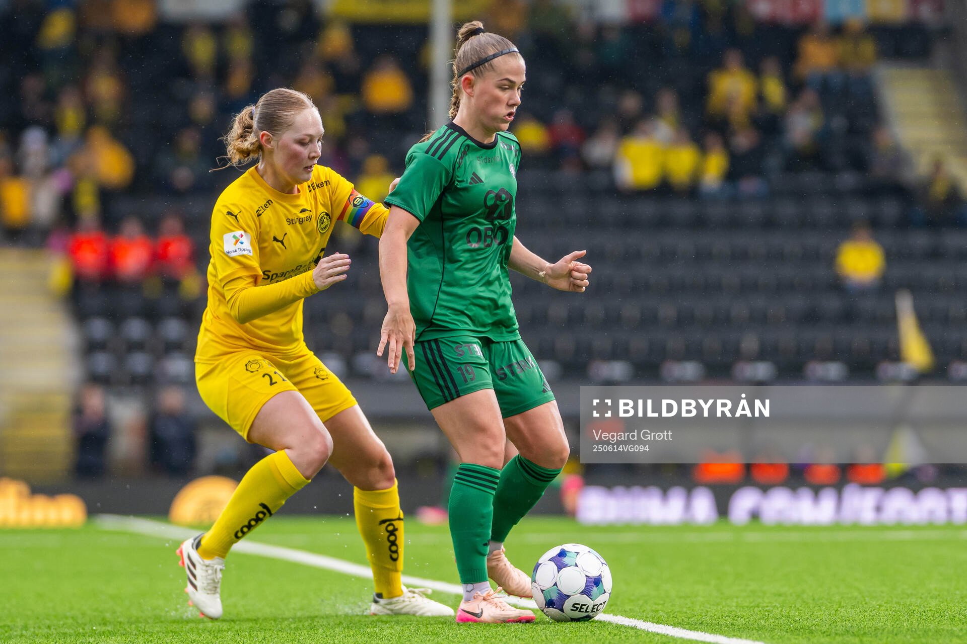 Synne Fredriksen Moe of Bodø/Glimt and Sædis Run
