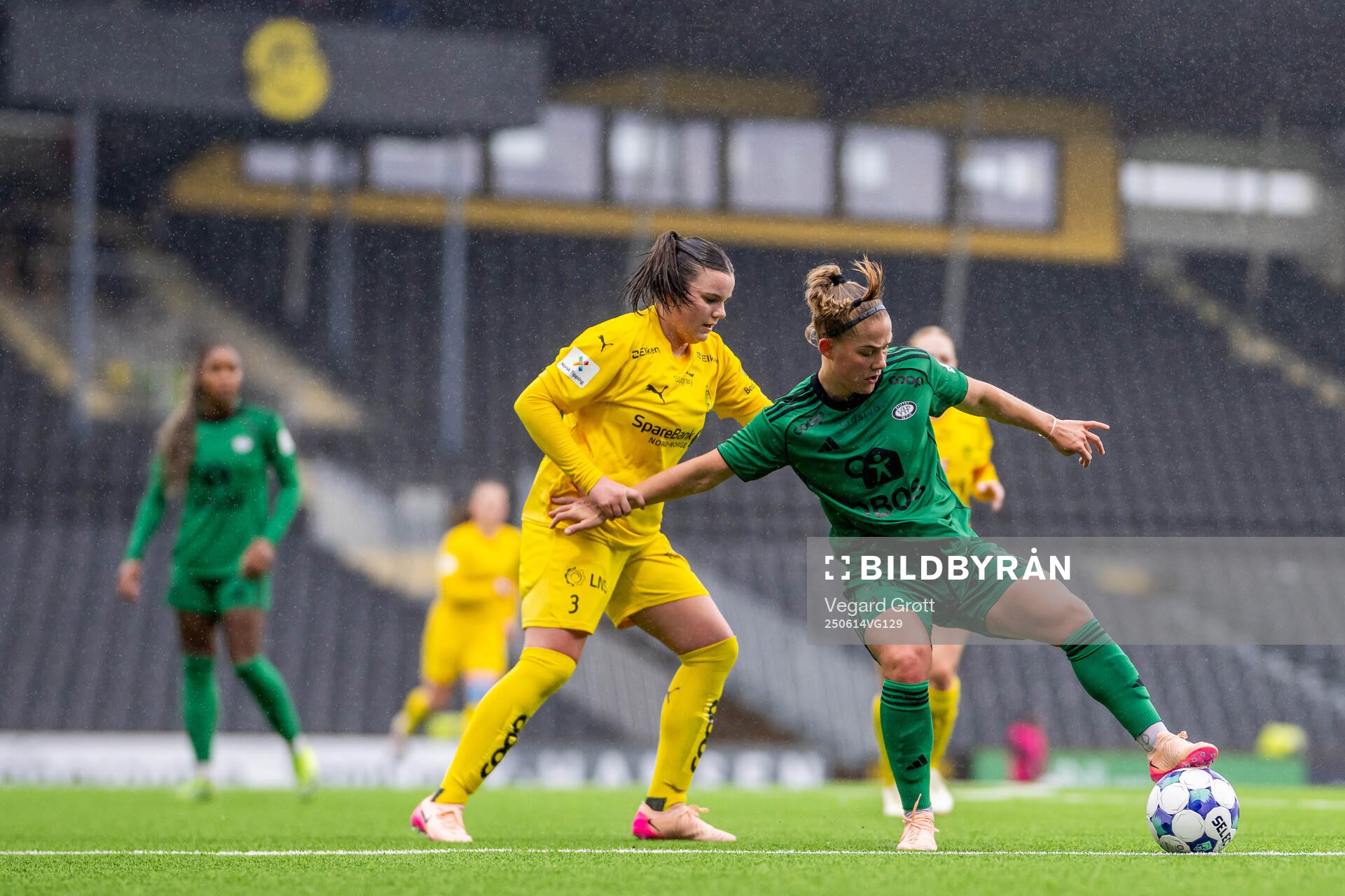 Tuva Angelsen Reiertsen of Bodø/Glimt and Sædis Run