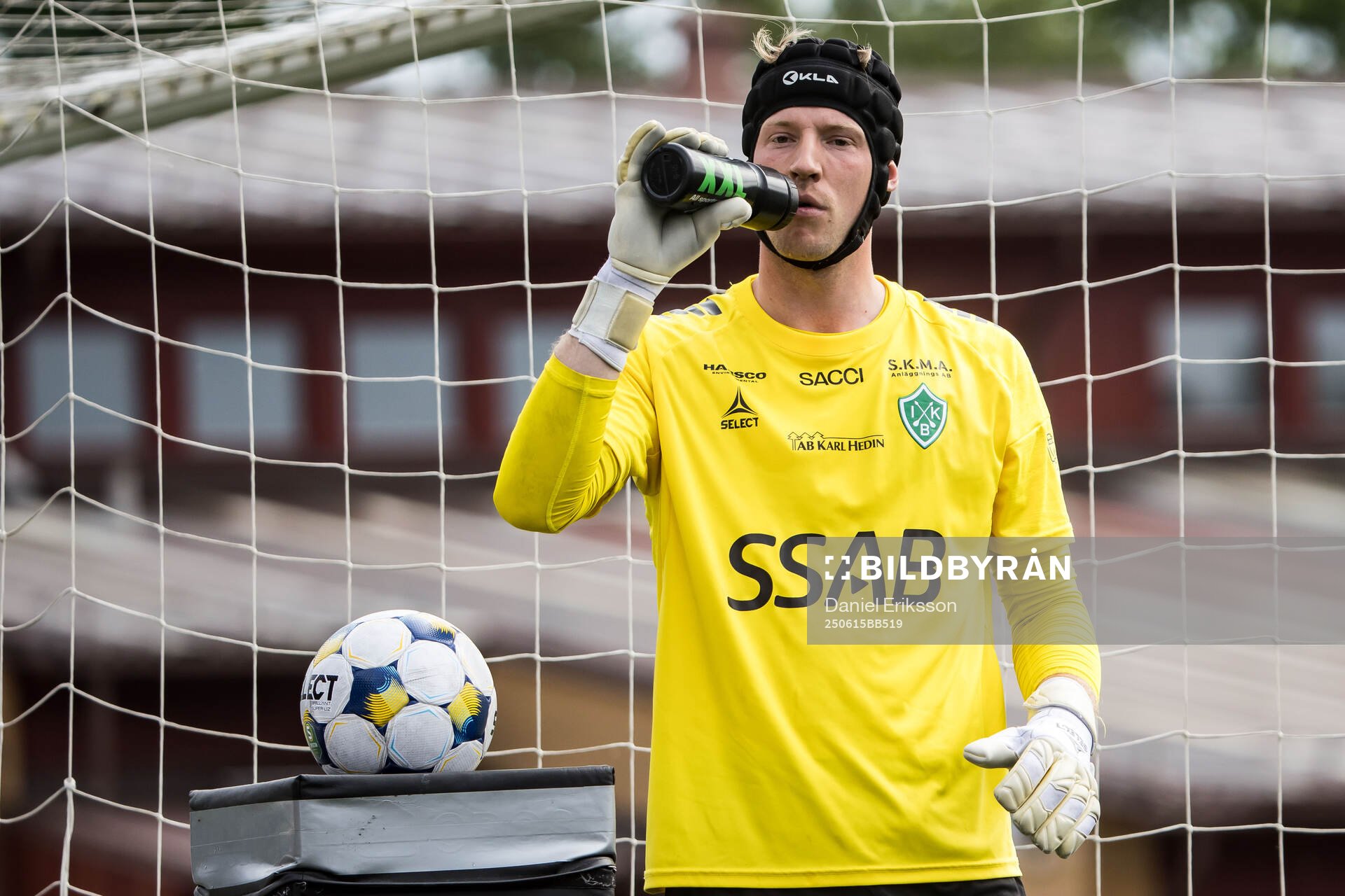 Brages målvakt Viktor Frodig