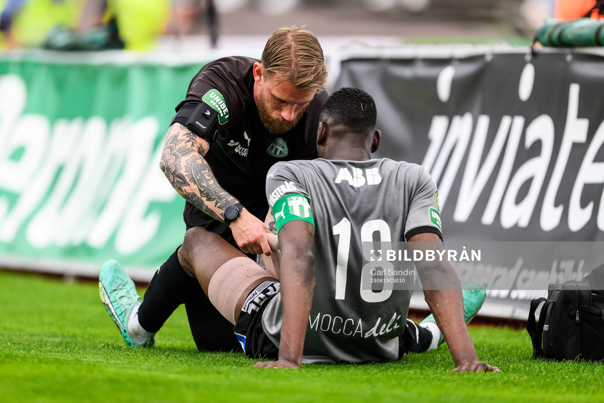 Västerås Frederic Nsabiyumva får vård