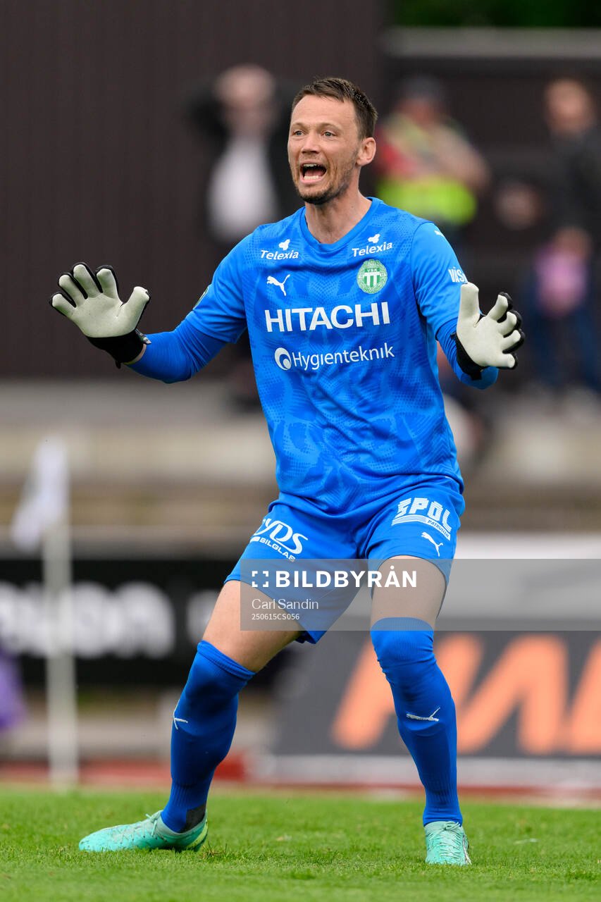 Västerås målvakt Anton Fagerström