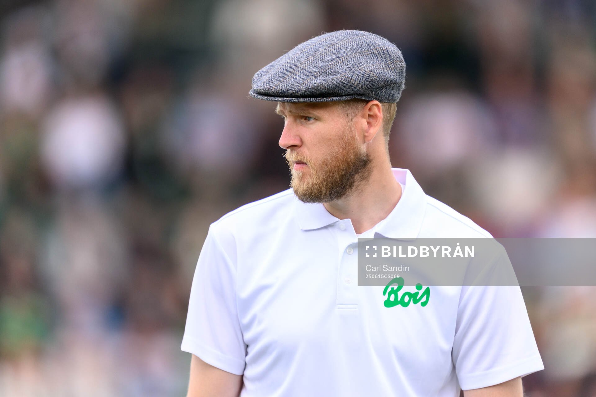 Varbergs målvakt Fredrik Andersson vid lineup