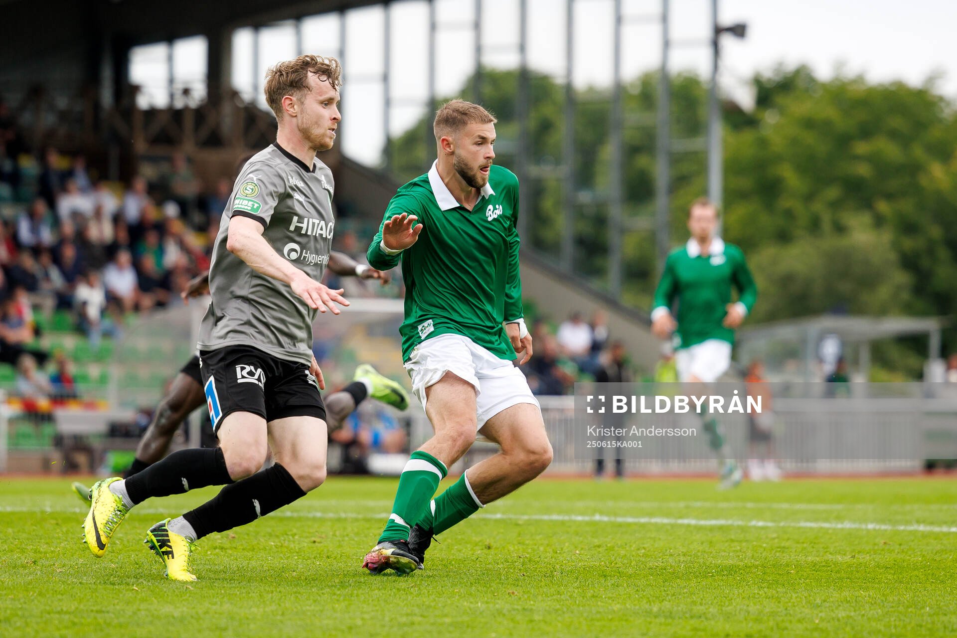 Västerås Victor Wernersson och Varbergs Oliver Alfonsi