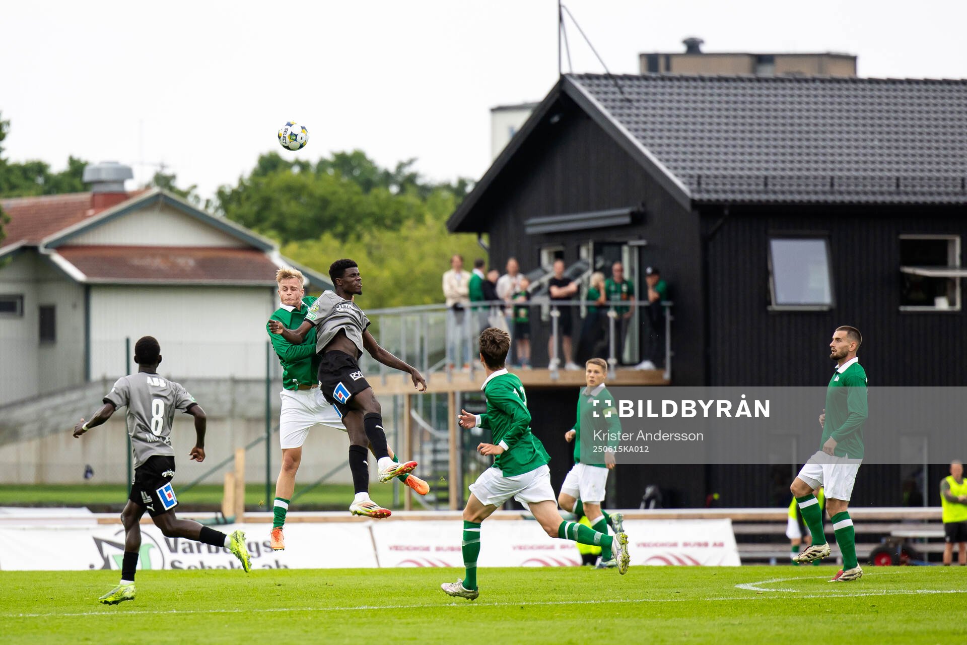 Varbergs Edvin Tellgren och Västerås Aaron Le Forestier