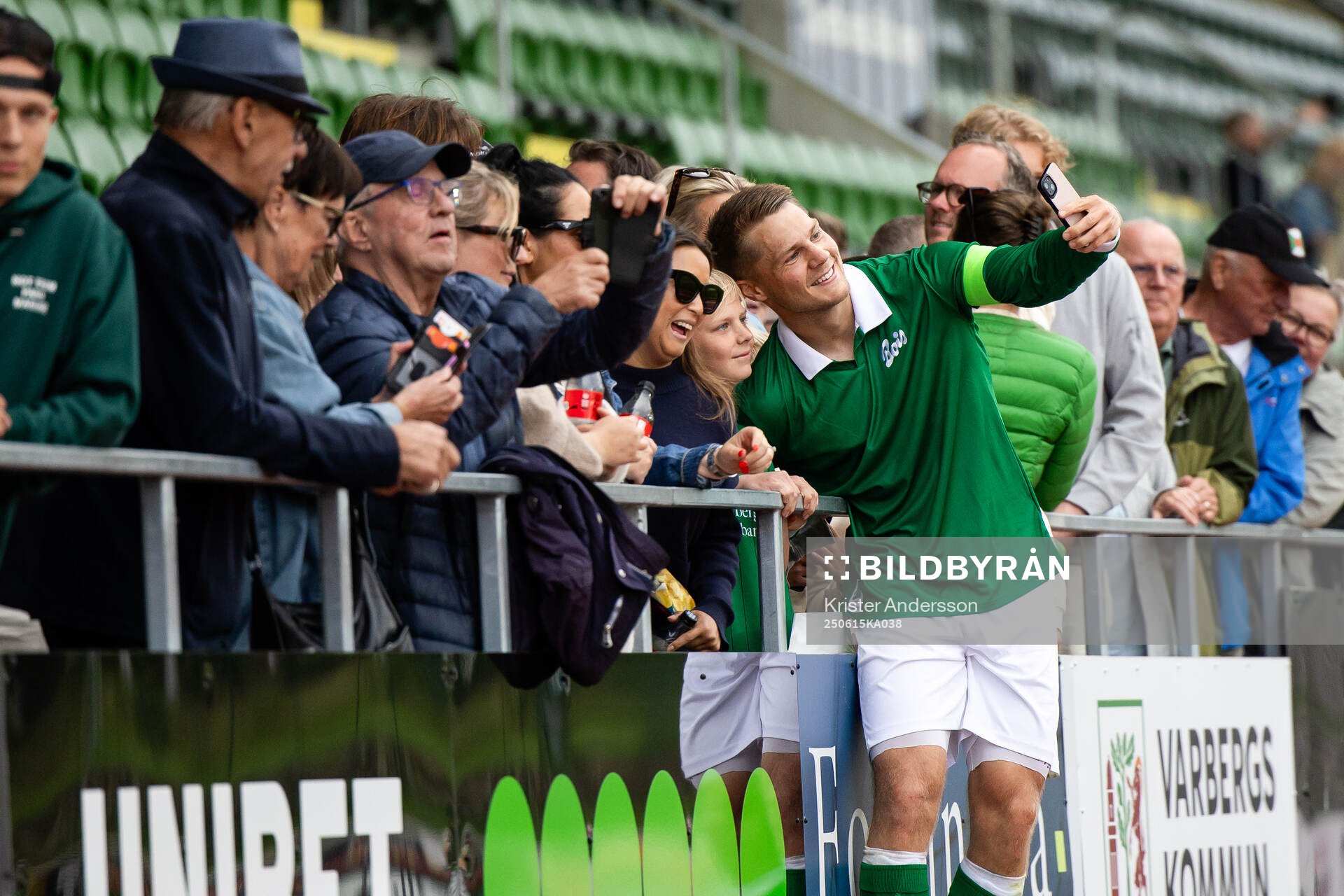 Varbergs Gustav Broman jublar