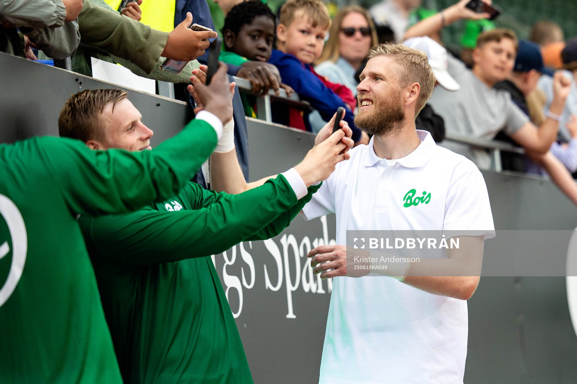 Varbergs Fredrik Andersson jublar